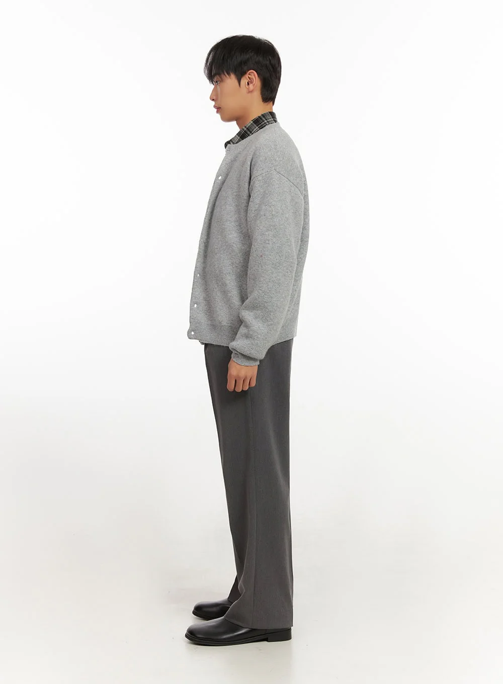 Men's Comfy Buttoned Sweater ID406 - Image 8