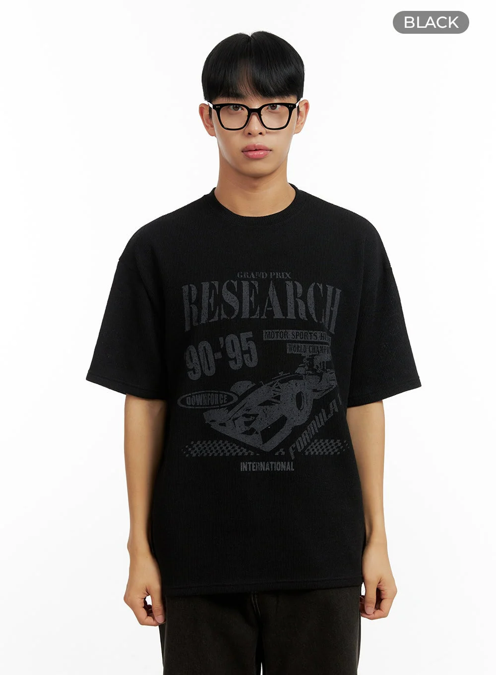 Men's Comfy Graphic Print T-Shirt CL429 - Image 9