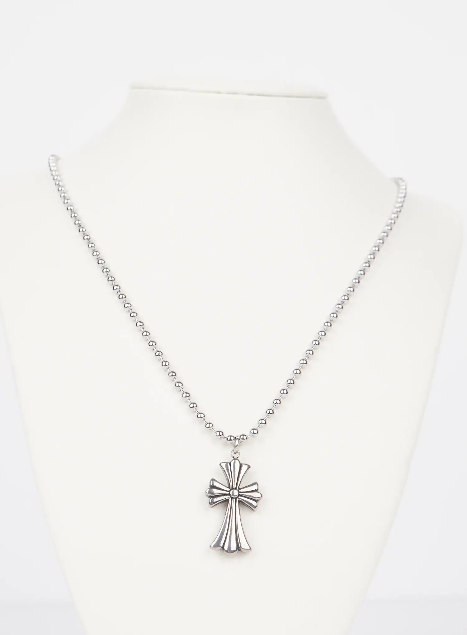 Men's Cross Pendant Chain Necklace IG508 - Image 7