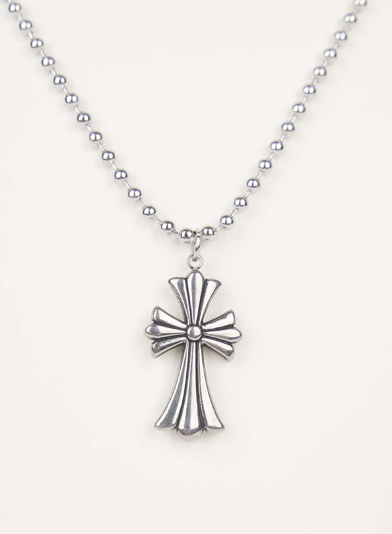 Men's Cross Pendant Chain Necklace IG508 - Image 8