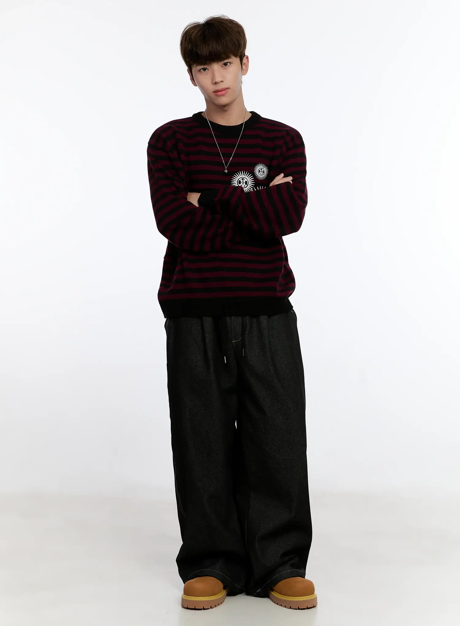 Men's Cube Necklace IS529 - Image 4