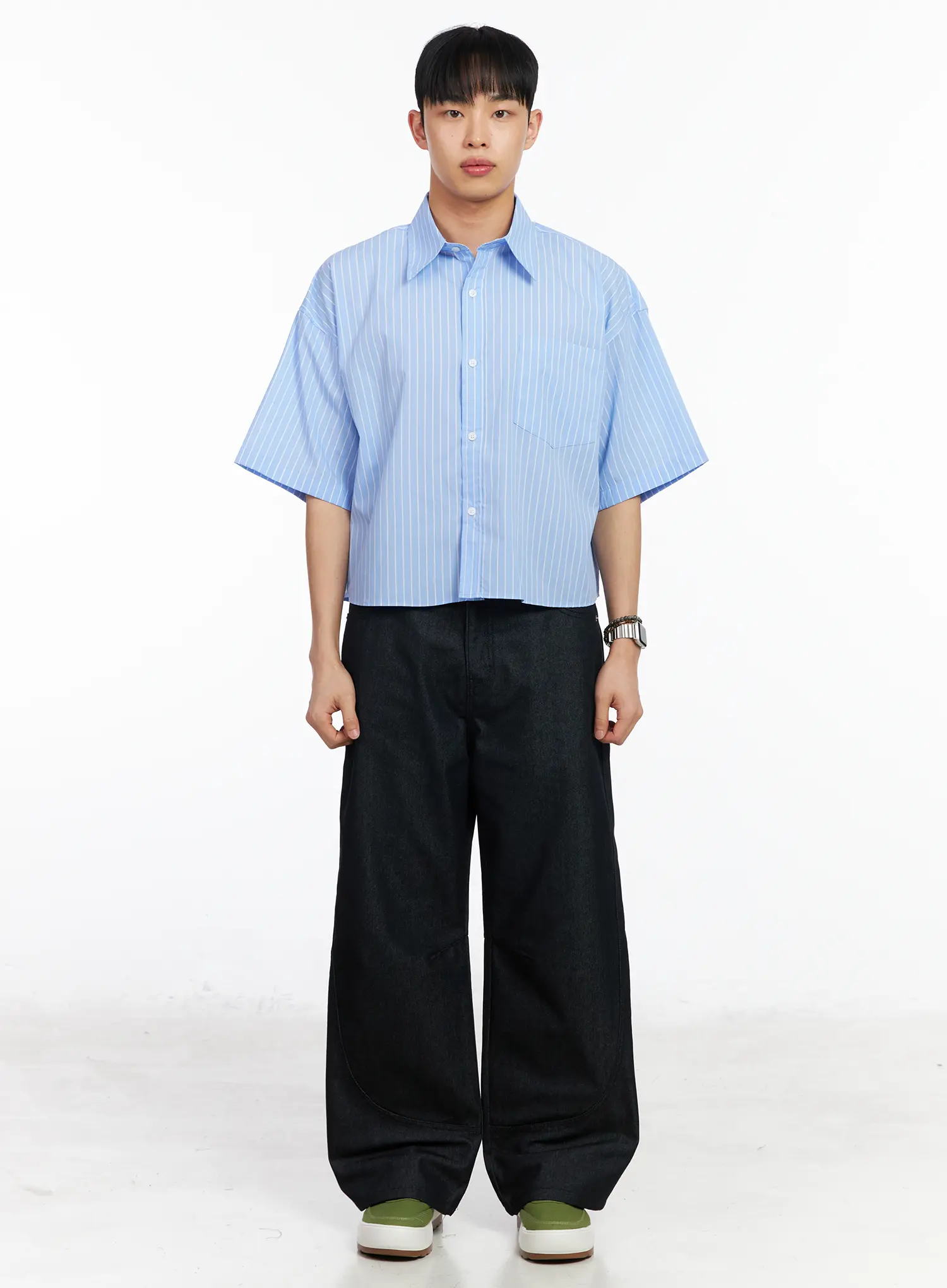 Men's Curved Fit Jeans IA502 - Image 3