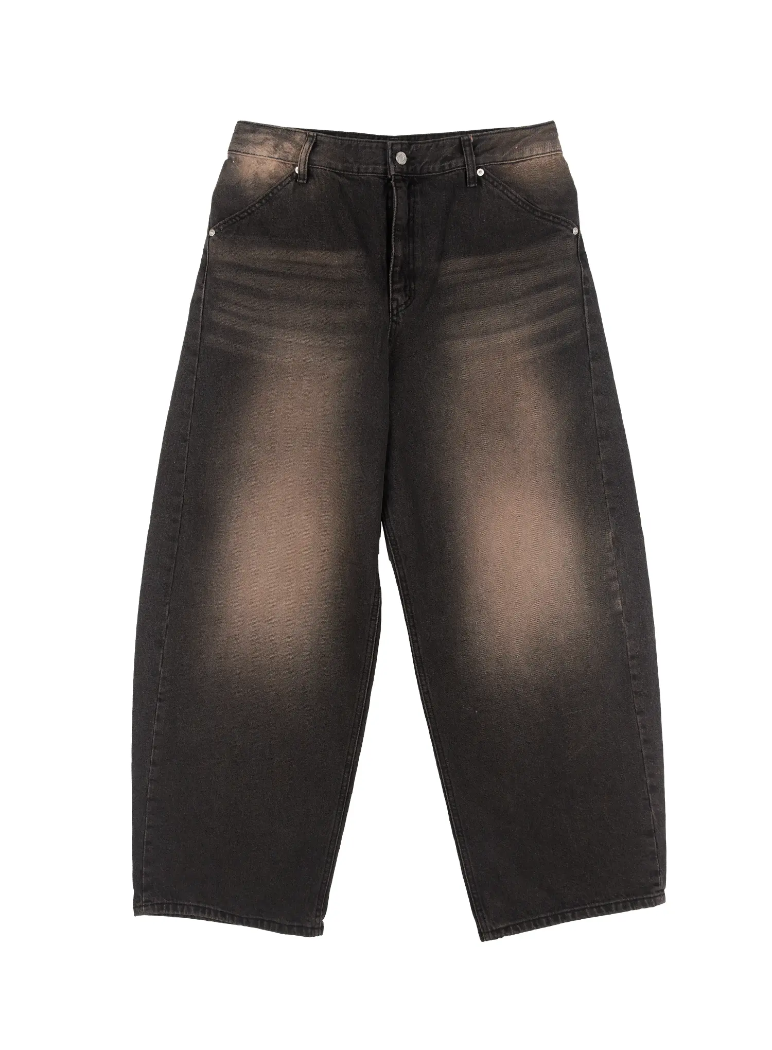 Men's Dark Wash Vintage Jeans IF506 - Image 10