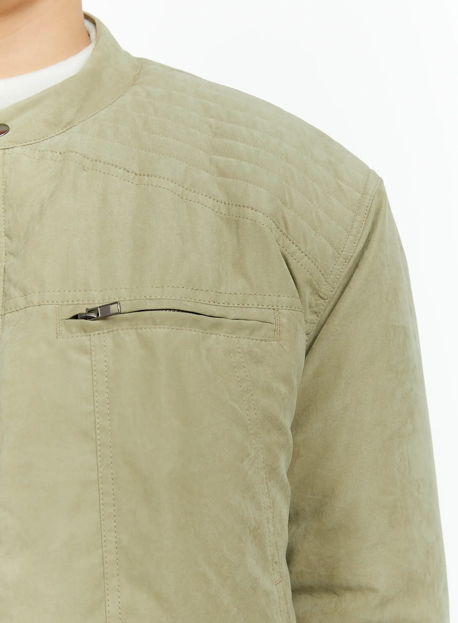 Men's Double Zip Rider Bomber Jacket IF511 - Image 11