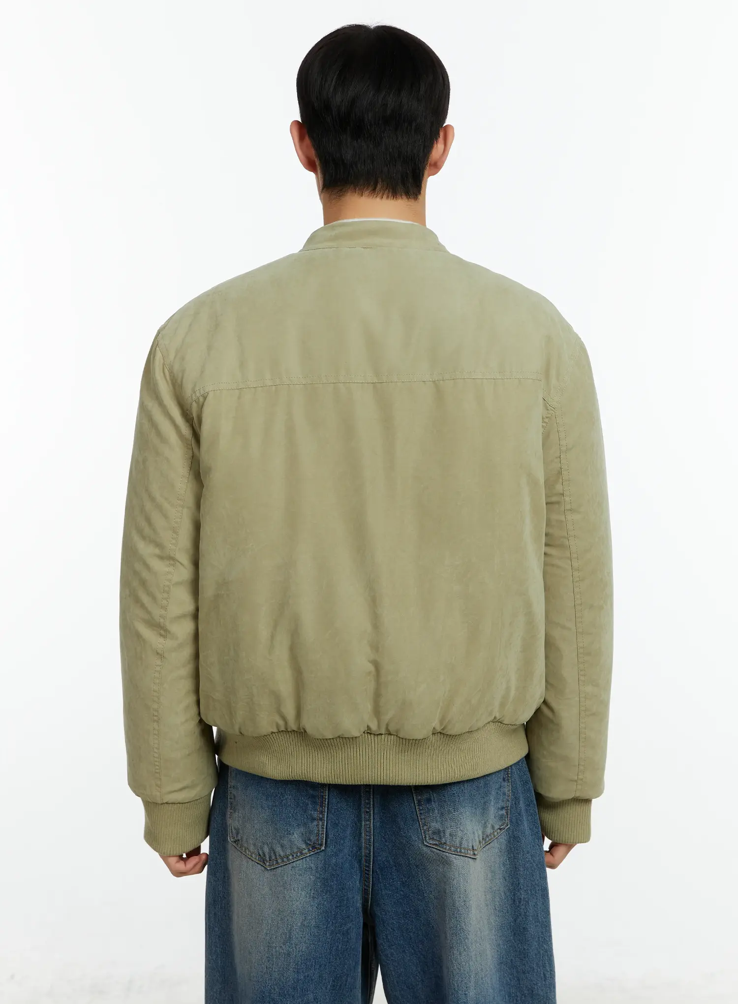 Men's Double Zip Rider Bomber Jacket IF511 - Image 5