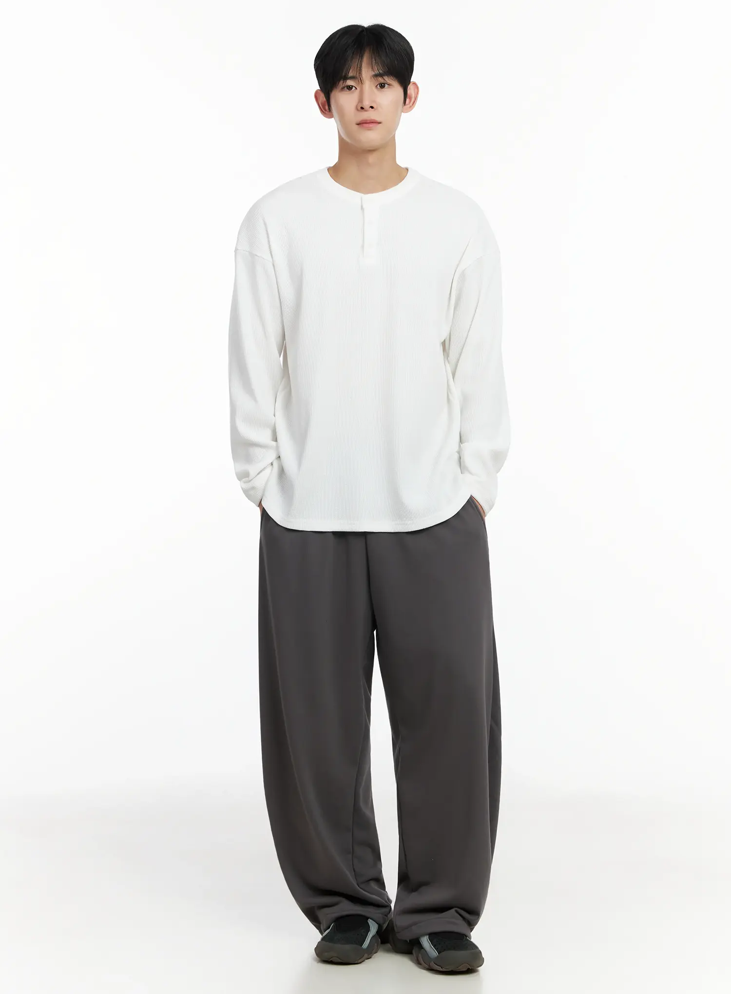 Men's Drawstring Hem Sweatpants IF517 - Image 14