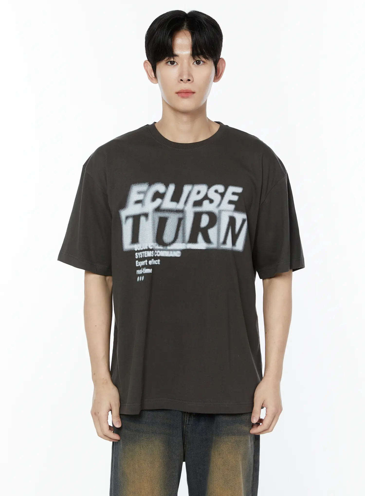 Men's Eclipse Turn Graphic T-Shirt IA527 - Image 9
