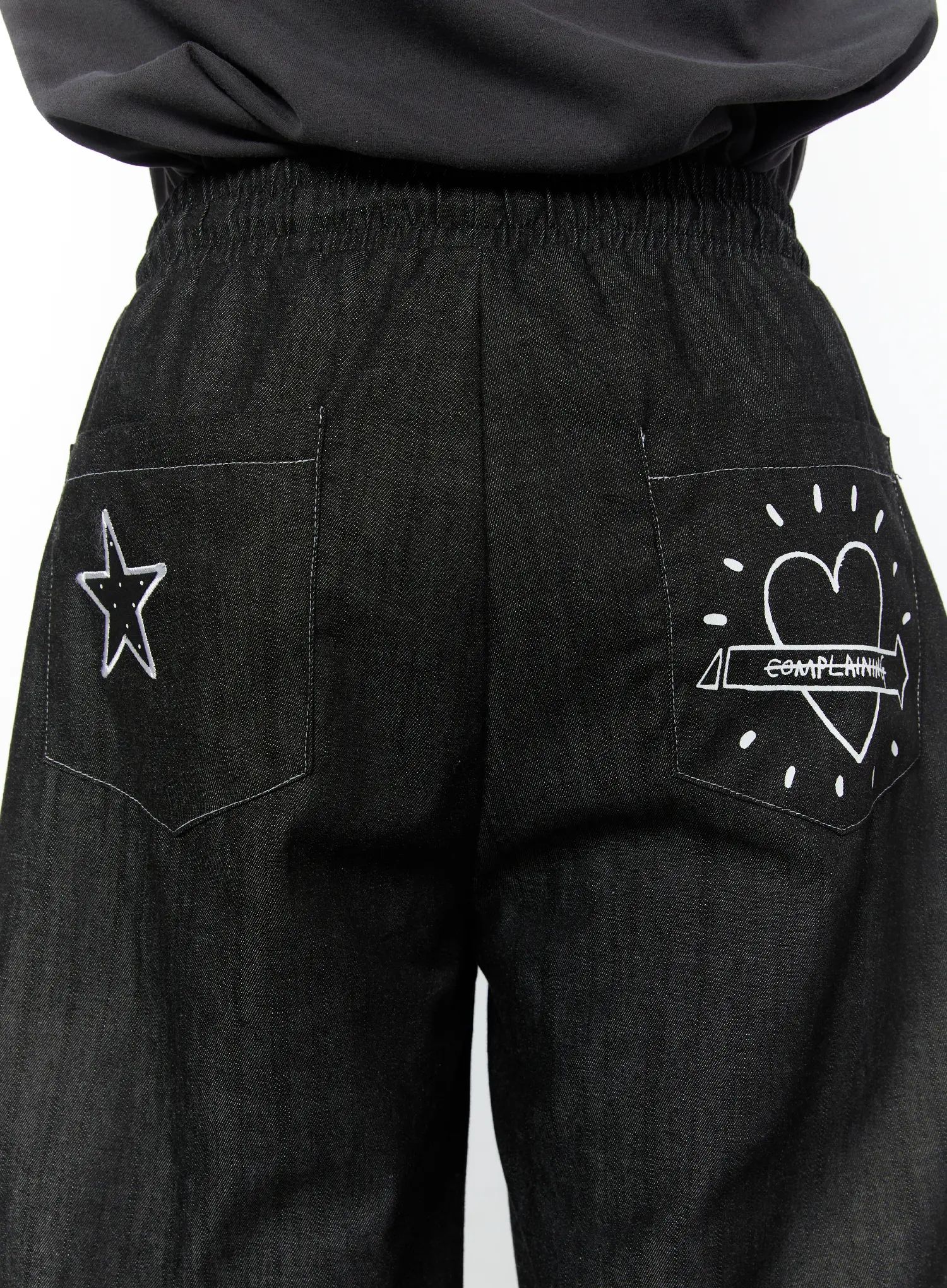 Men's Embroidered Bermuda Jorts IY514 - Image 11