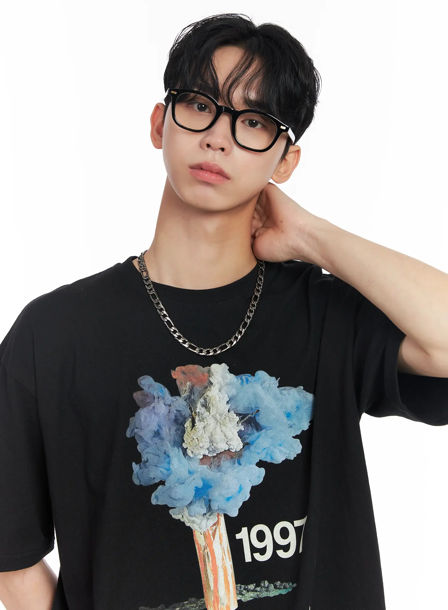 Men's Essential Chain Necklace IL501 - Image 3
