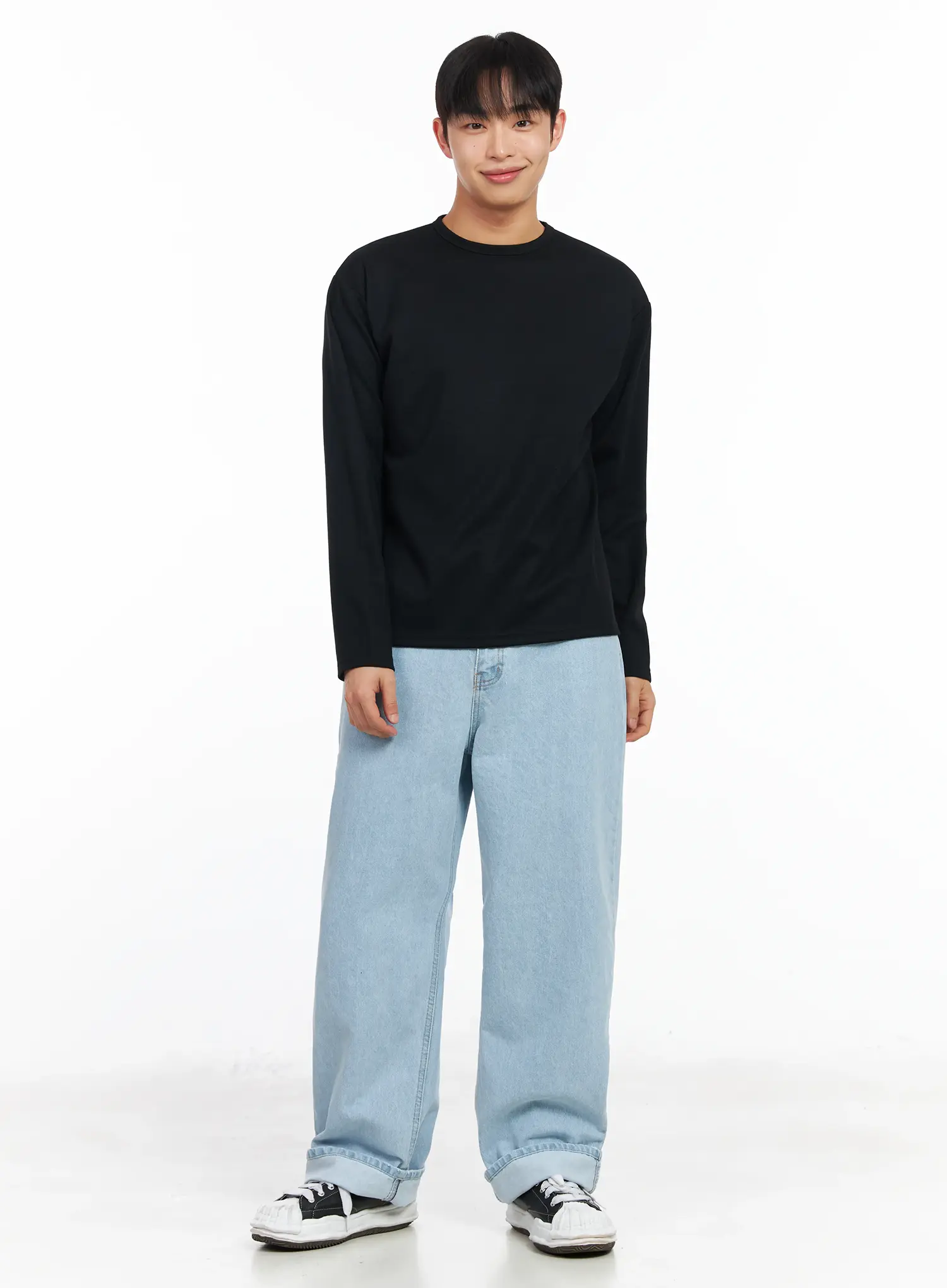 Men's Essential Long Sleeve Tee IM511