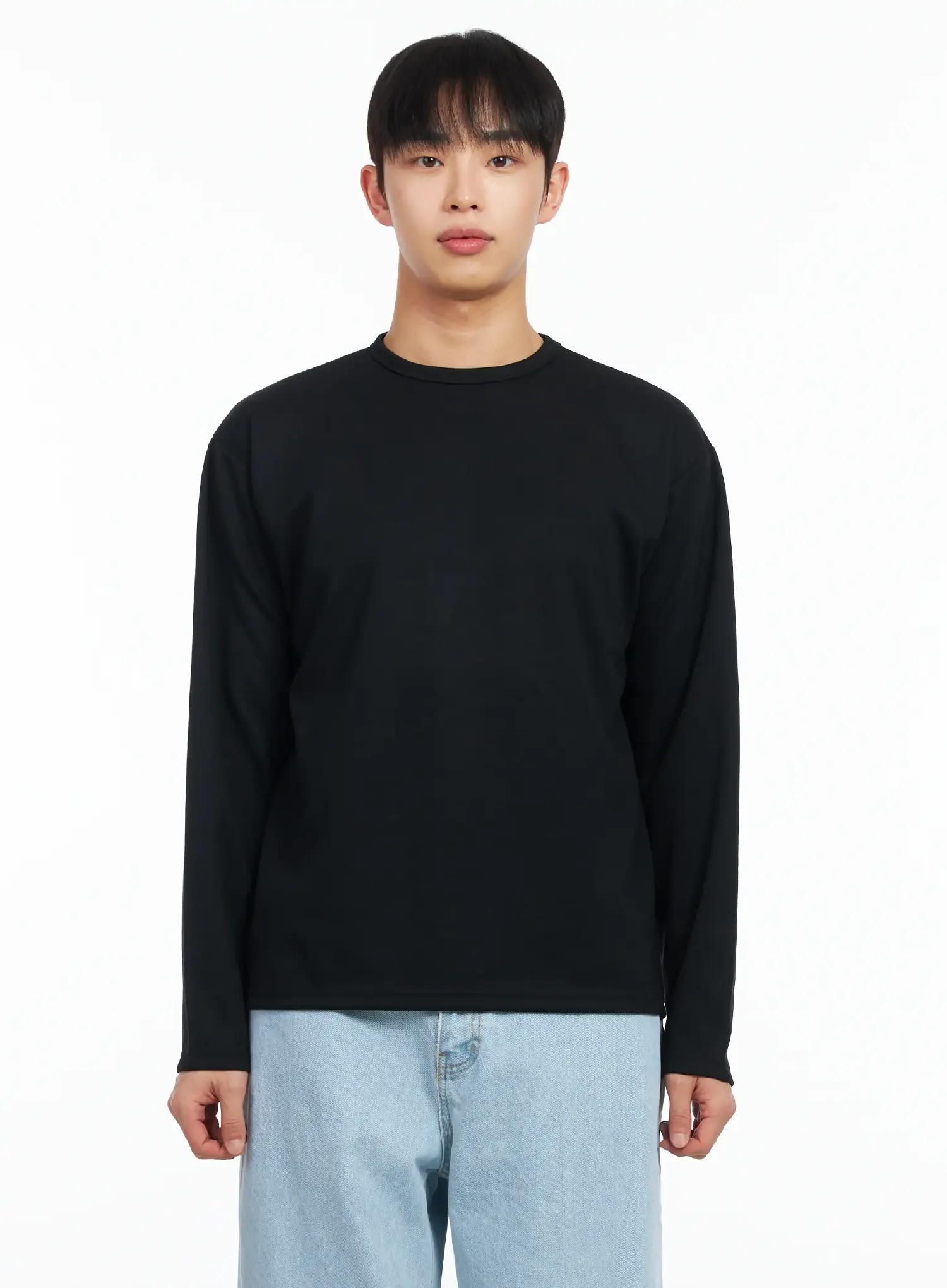 Men's Essential Long Sleeve Tee IM511 - Image 10