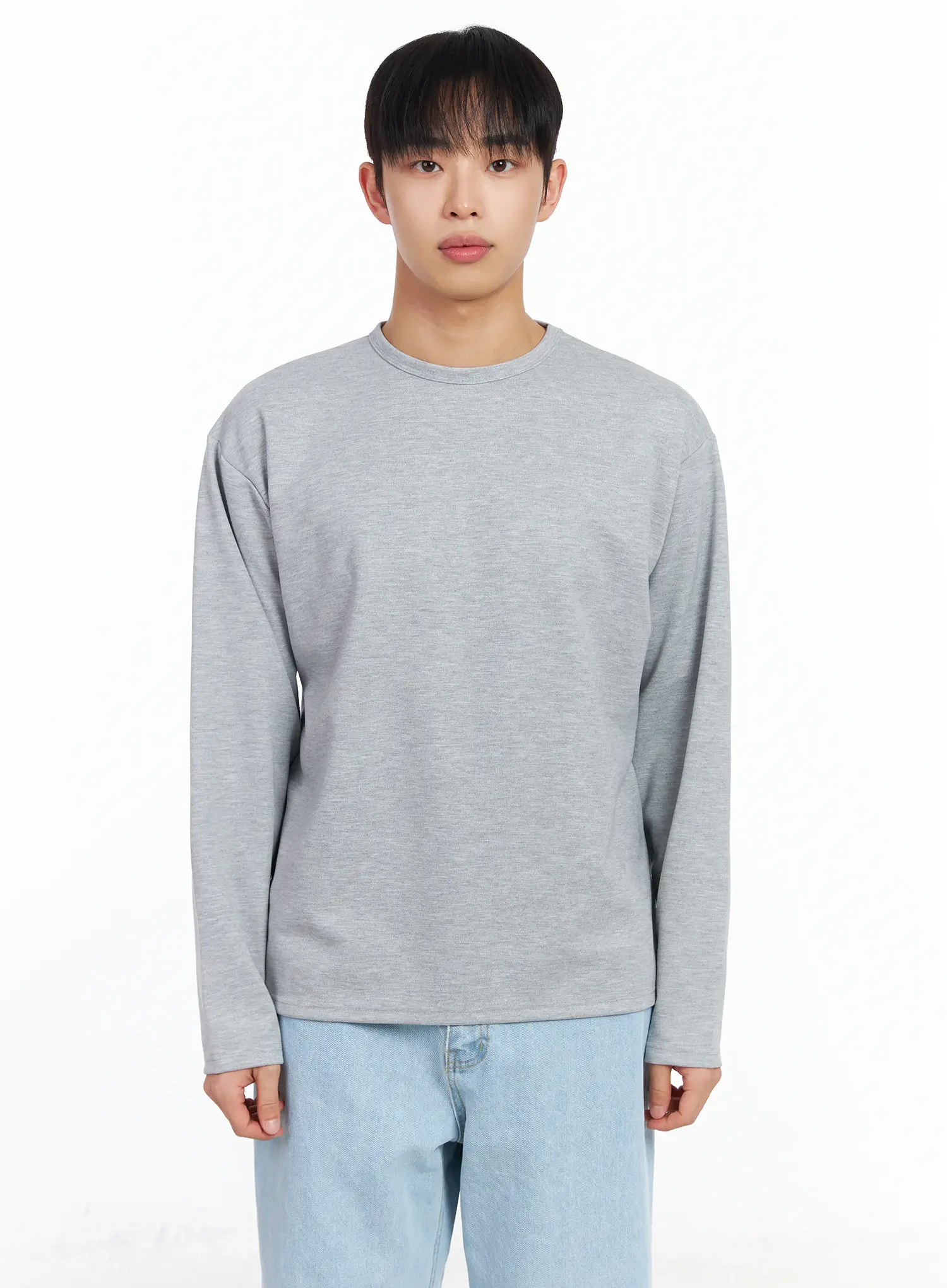 Men's Essential Long Sleeve Tee IM511 - Image 13