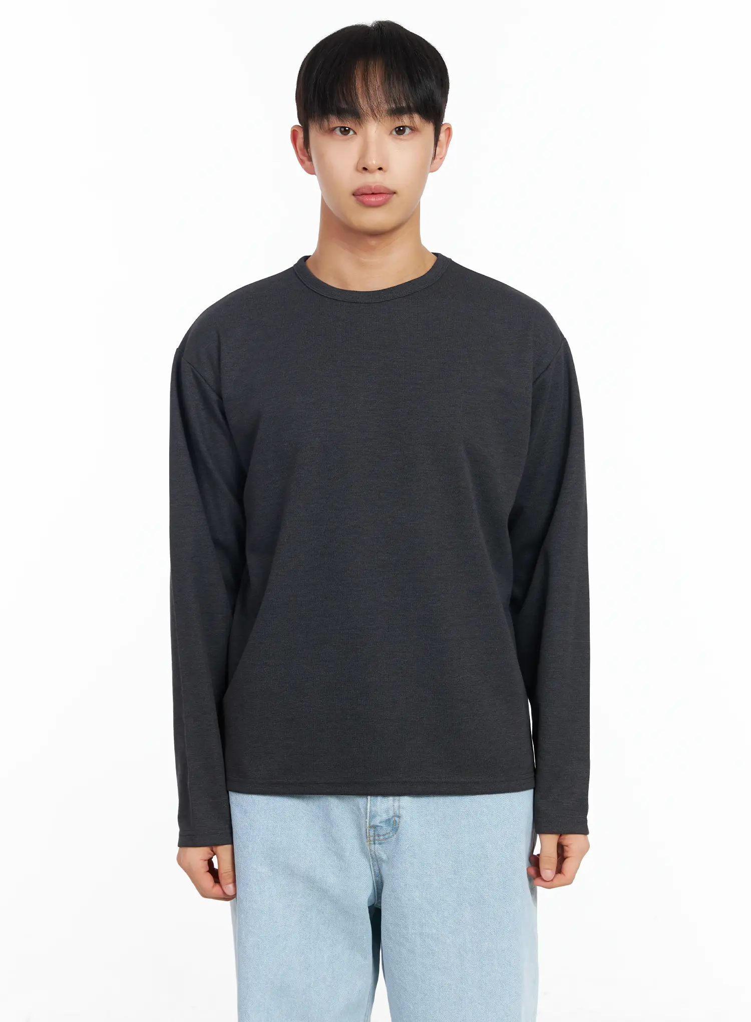 Men's Essential Long Sleeve Tee IM511 - Image 14