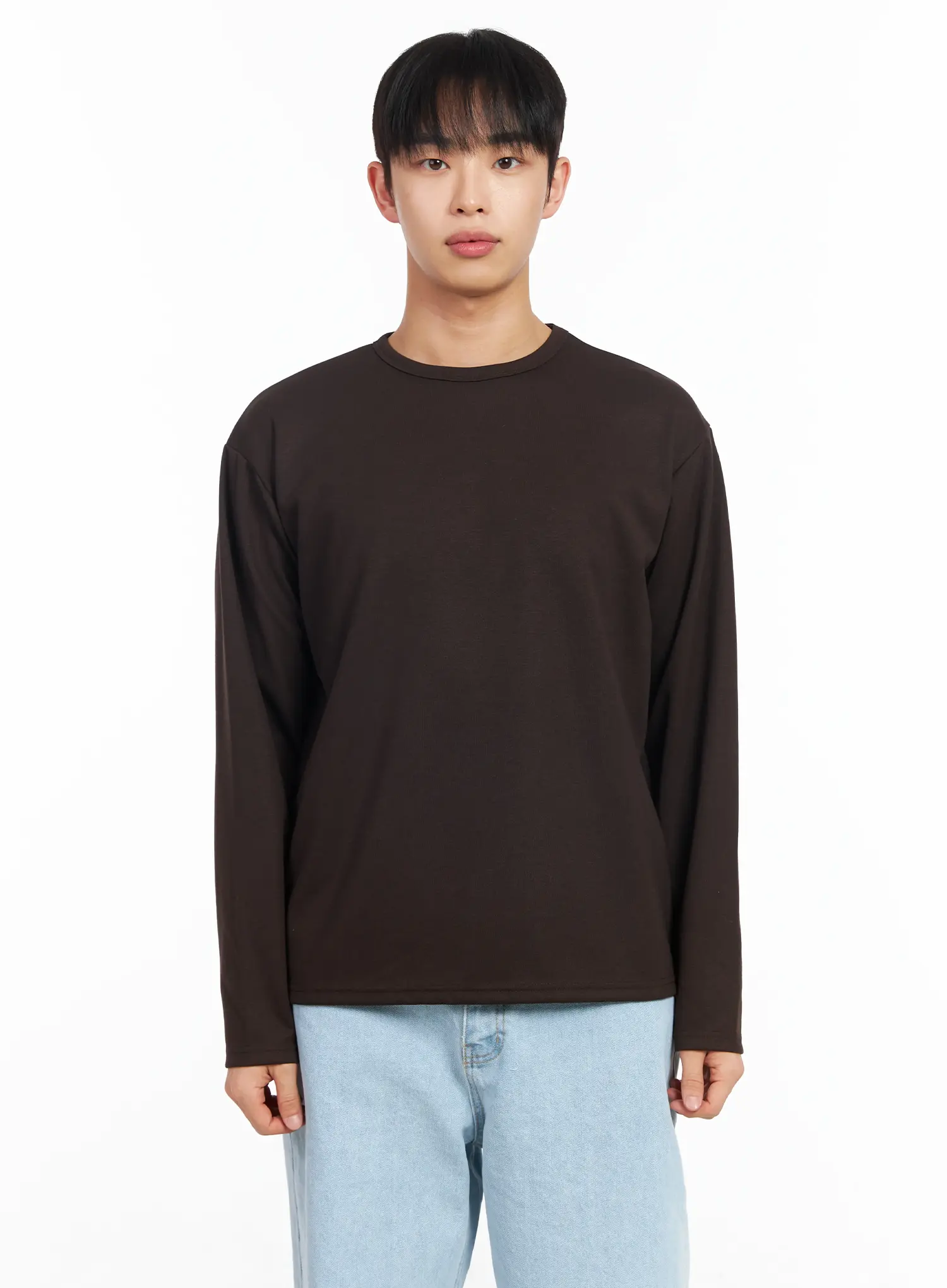 Men's Essential Long Sleeve Tee IM511 - Image 15