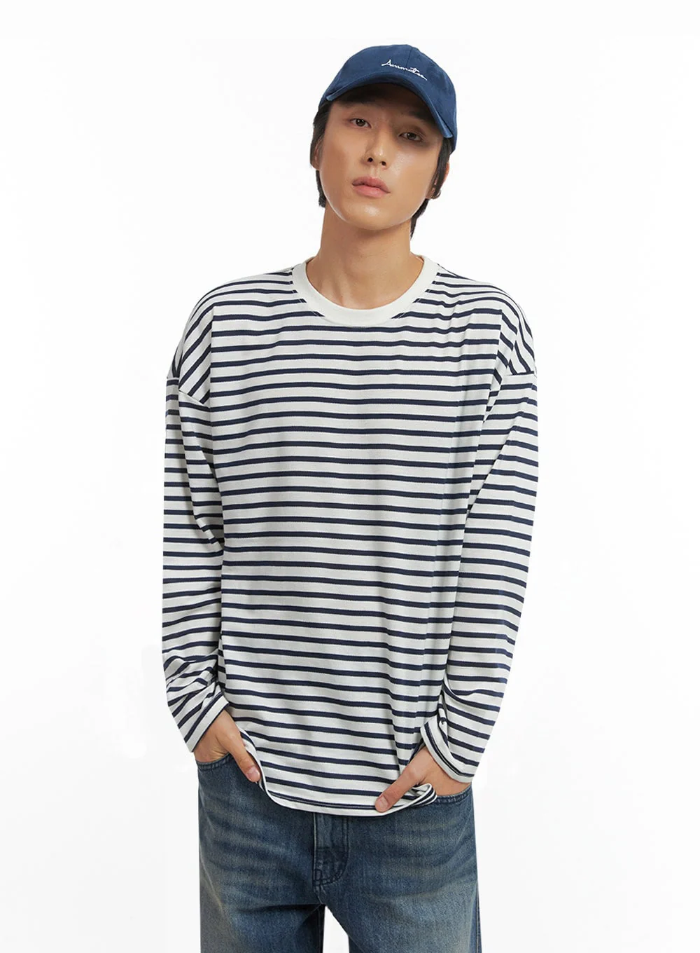 Men's Essential Striped Shirt IO417