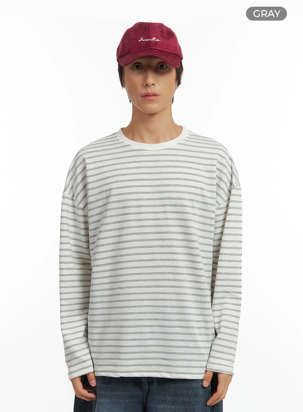 Men's Essential Striped Shirt IO417 - Image 10