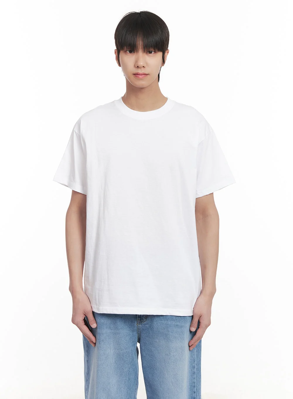 Men's Essential T-Shirt (White) IM519 - Image 14