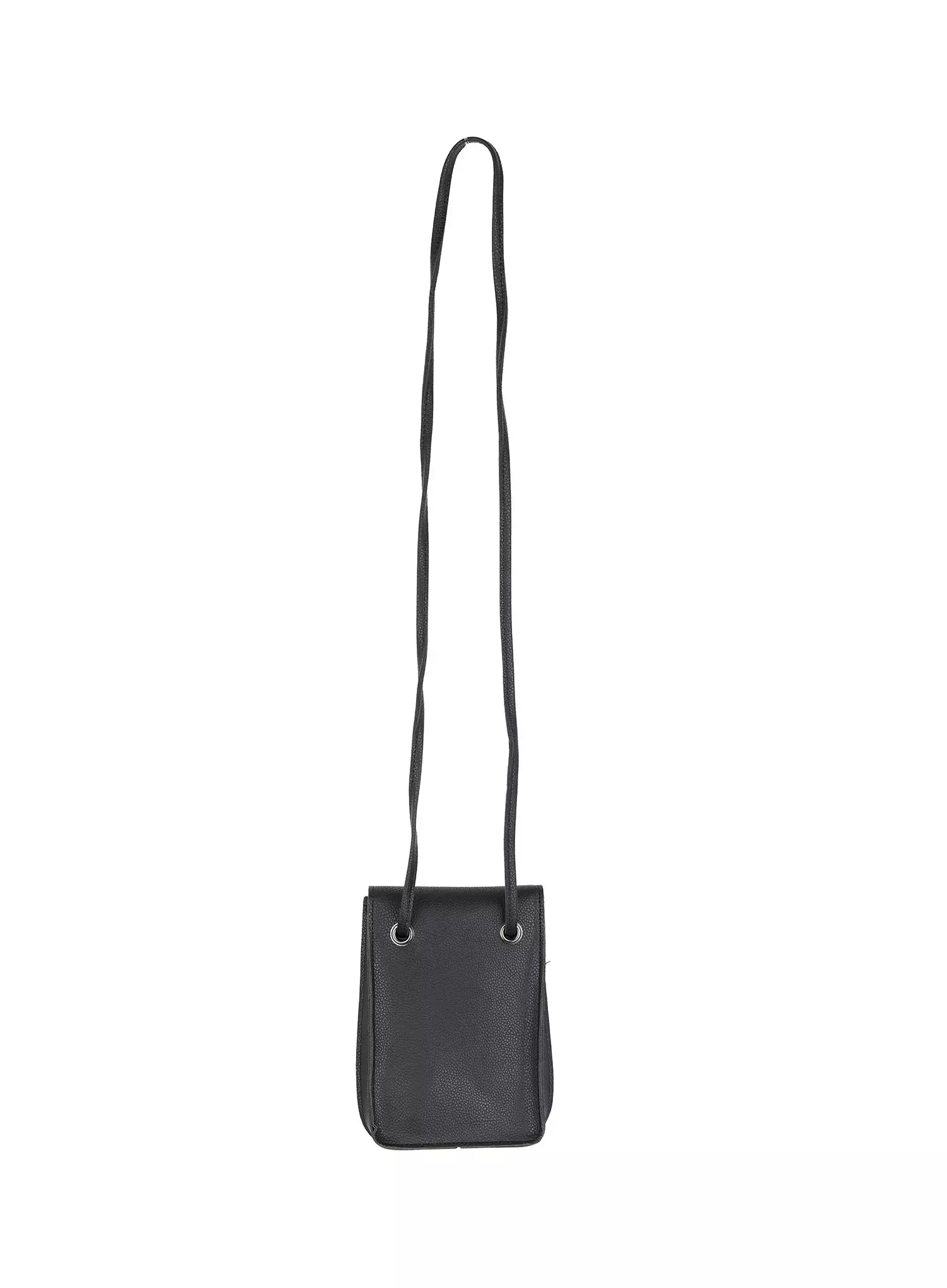 Men's Everyday Black Crossbody Bag IL516 - Image 8