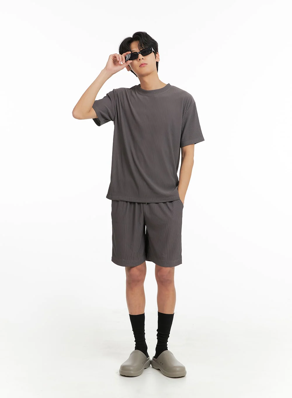 Men's Everyday Textured Shorts IA401 - Image 3