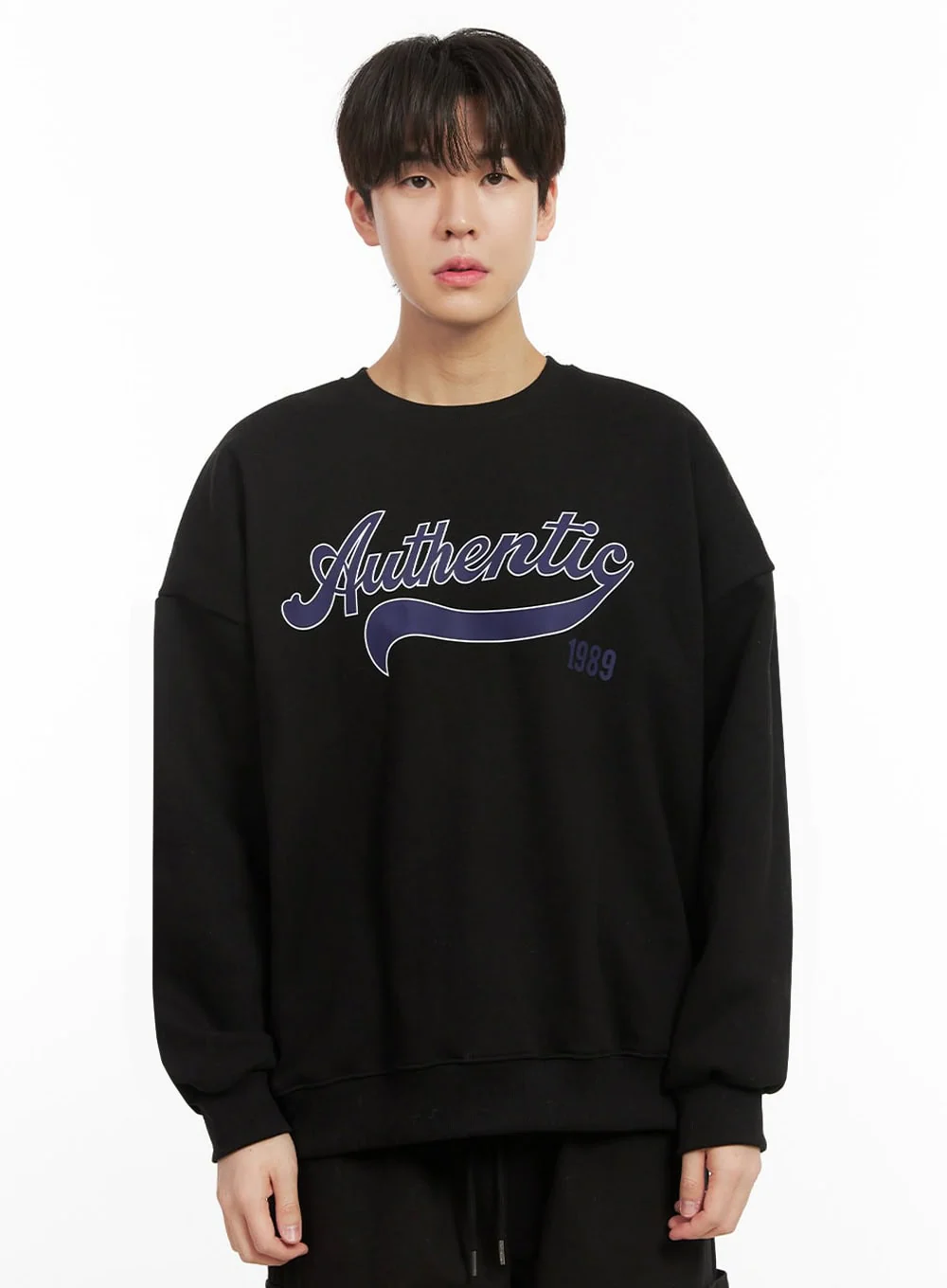 Men's Graphic Cotton Crew Neck IJ517 - Image 13