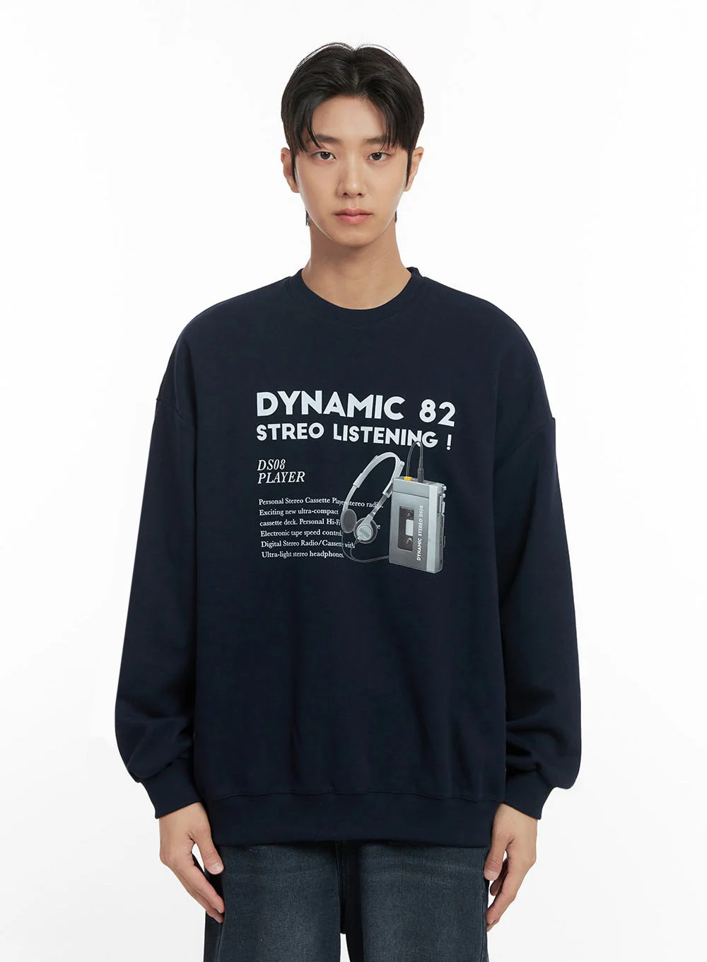 Men's Graphic Cotton Sweatshirt ID406 - Image 12