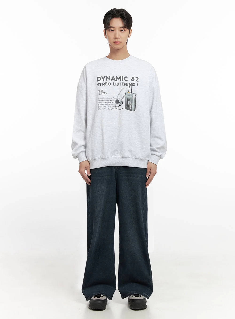 Men's Graphic Cotton Sweatshirt ID406 - Image 6