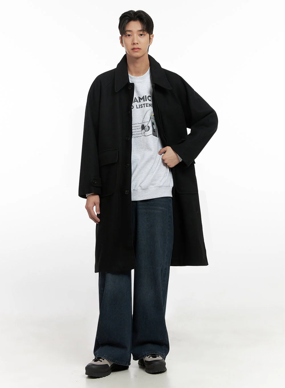 Men's Graphic Cotton Sweatshirt ID406 - Image 9