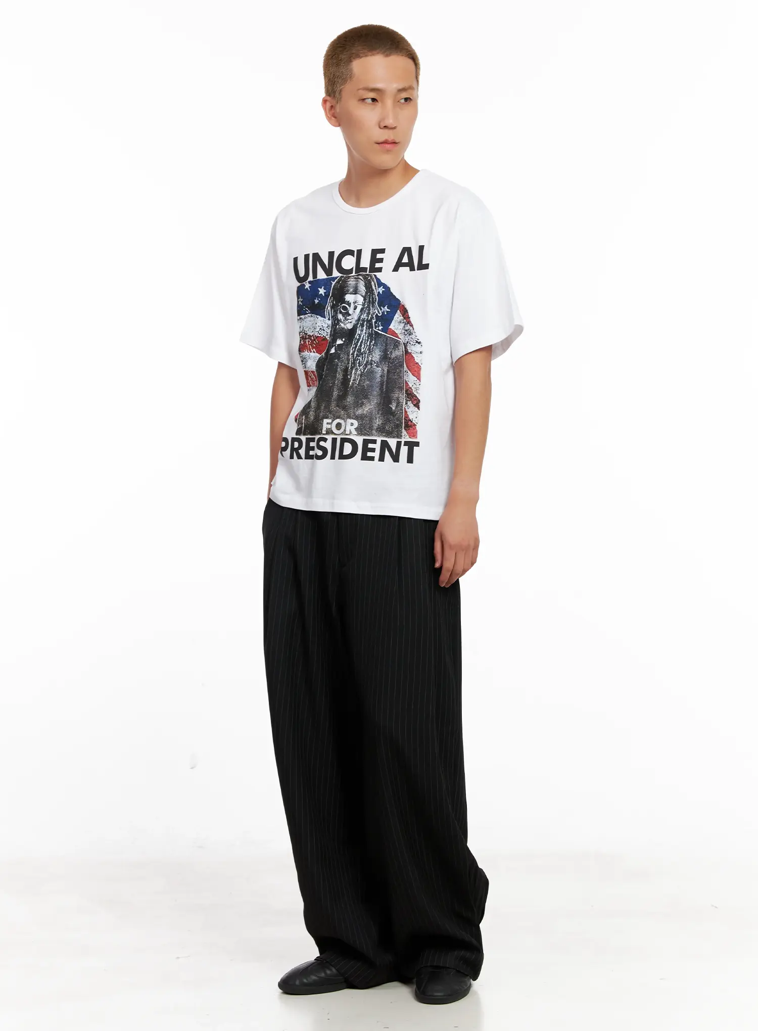 Men's Graphic Cotton Tee IL521 - Image 14