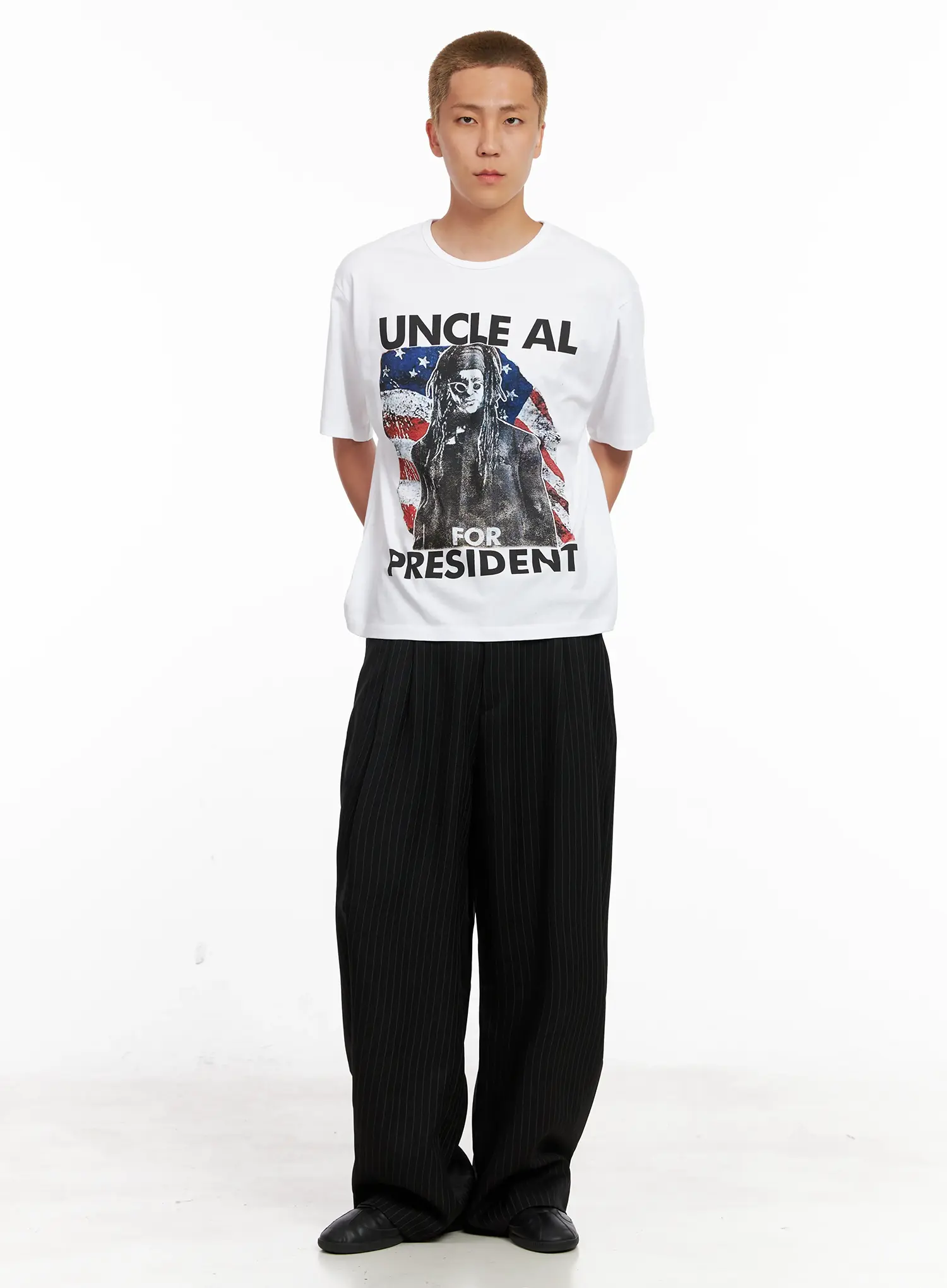 Men's Graphic Cotton Tee IL521 - Image 2