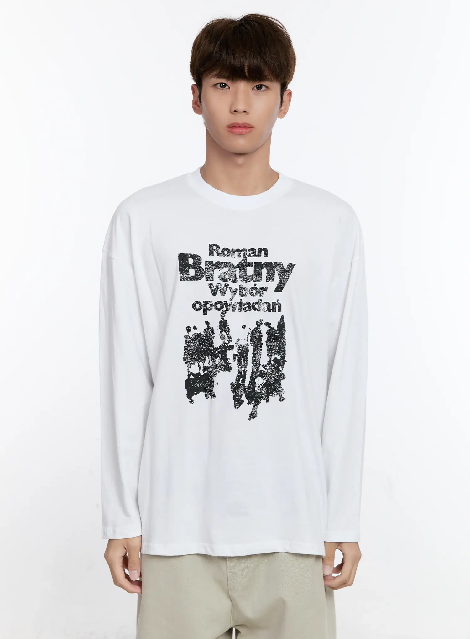 Men's Graphic Long Sleeve Tee IS530 - Image 10