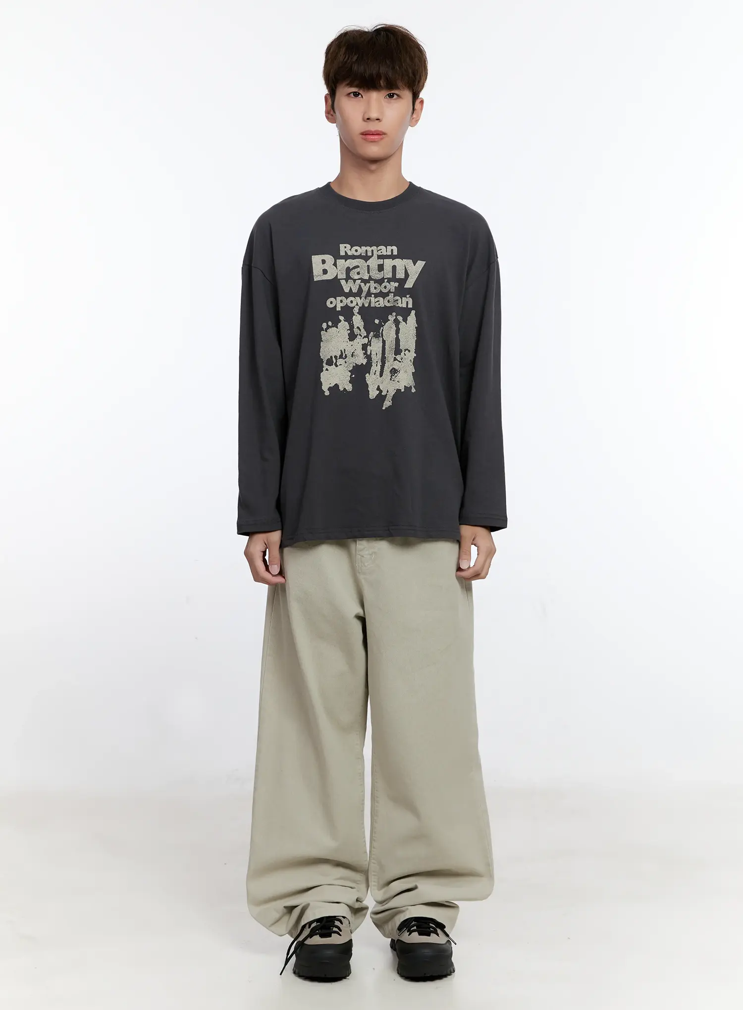 Men's Graphic Long Sleeve Tee IS530 - Image 3