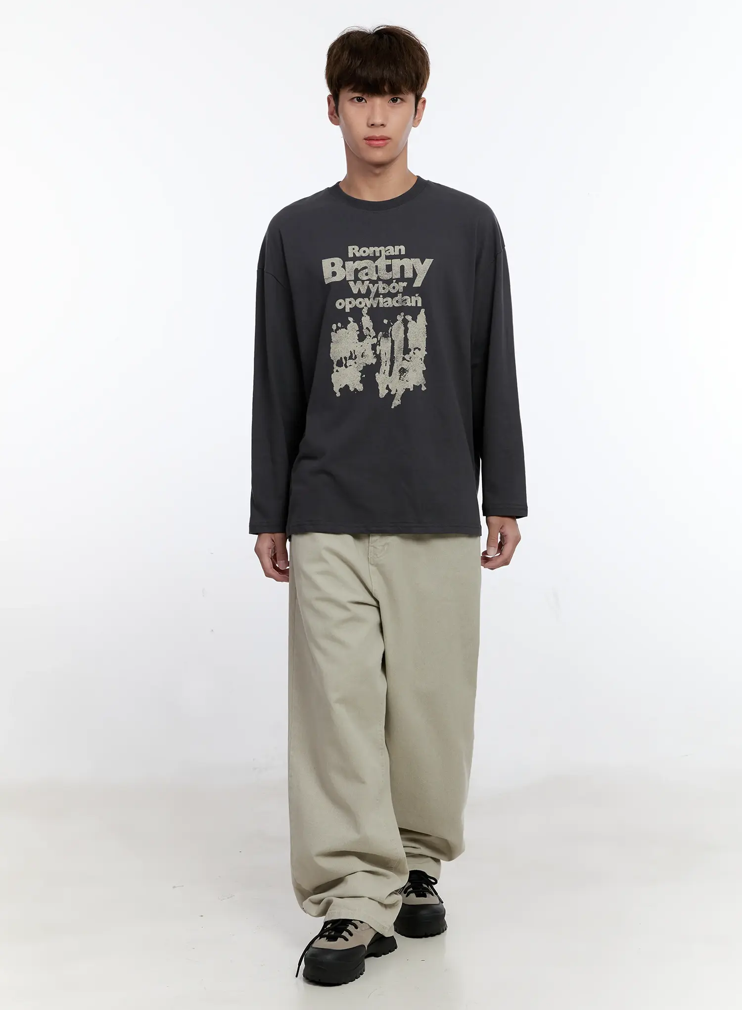 Men's Graphic Long Sleeve Tee IS530 - Image 7