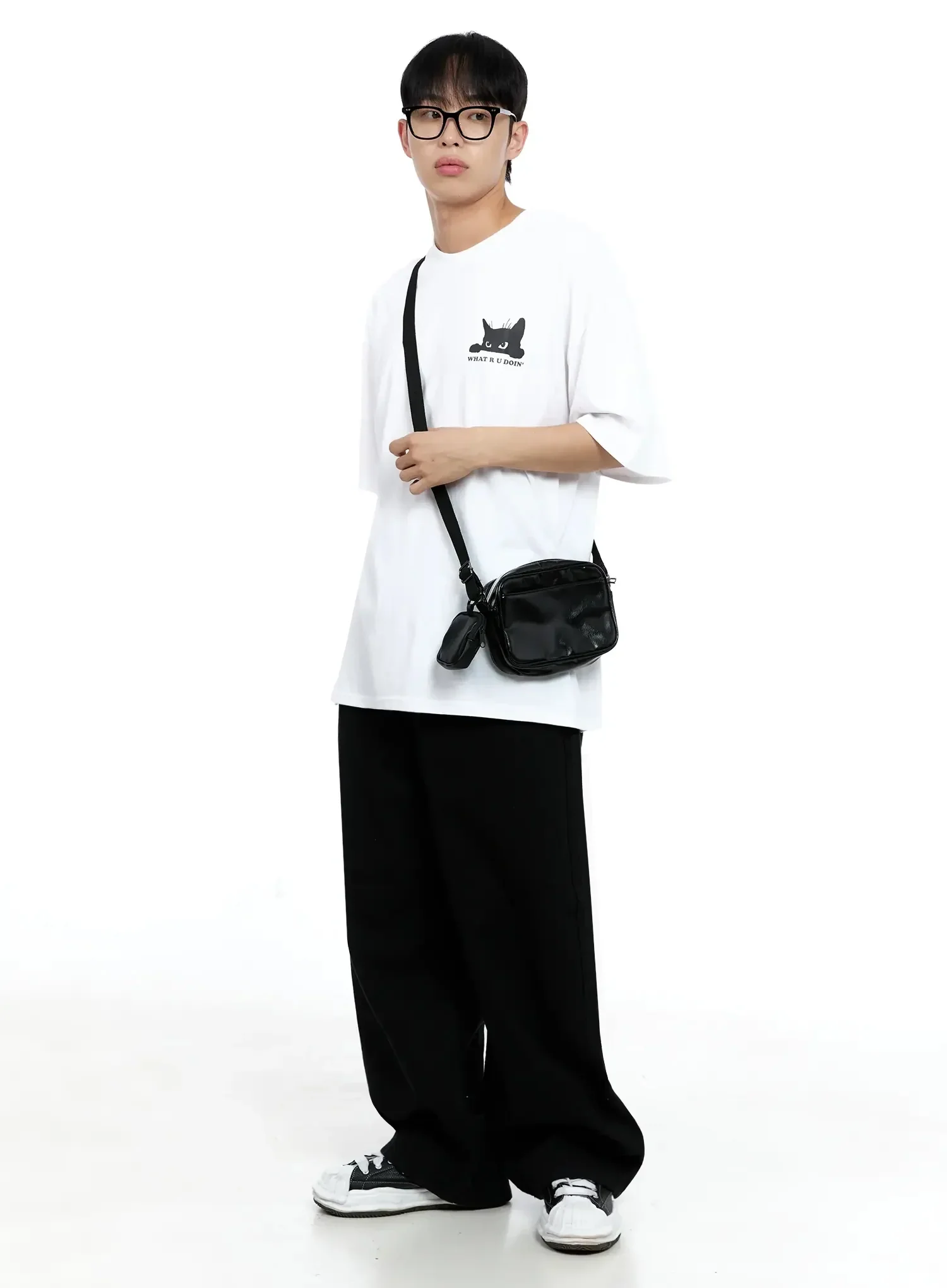 Men's Graphic Oversized T-shirt IG520 - Image 2