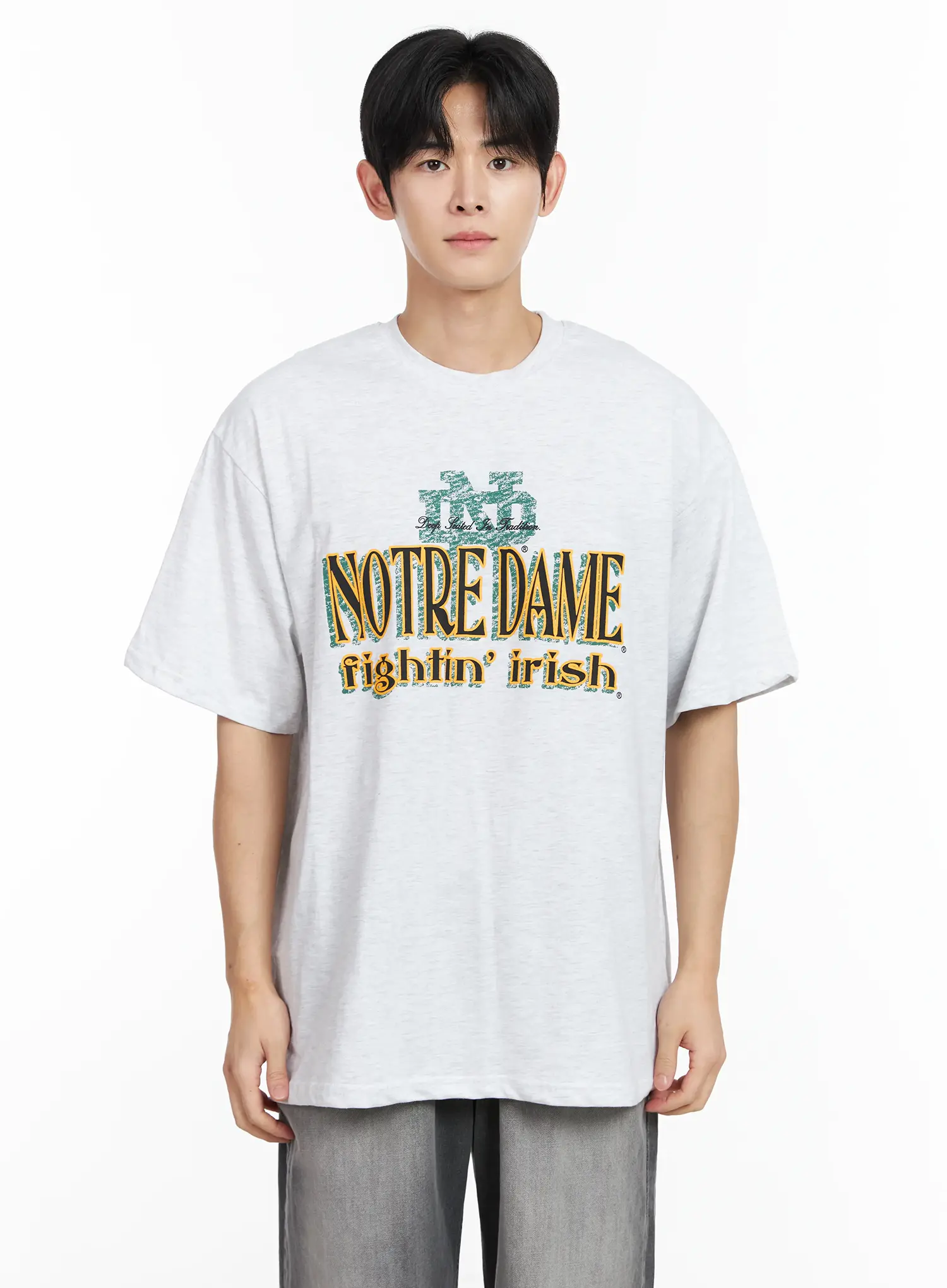 Men's Graphic Oversized T-Shirt IM523 - Image 10