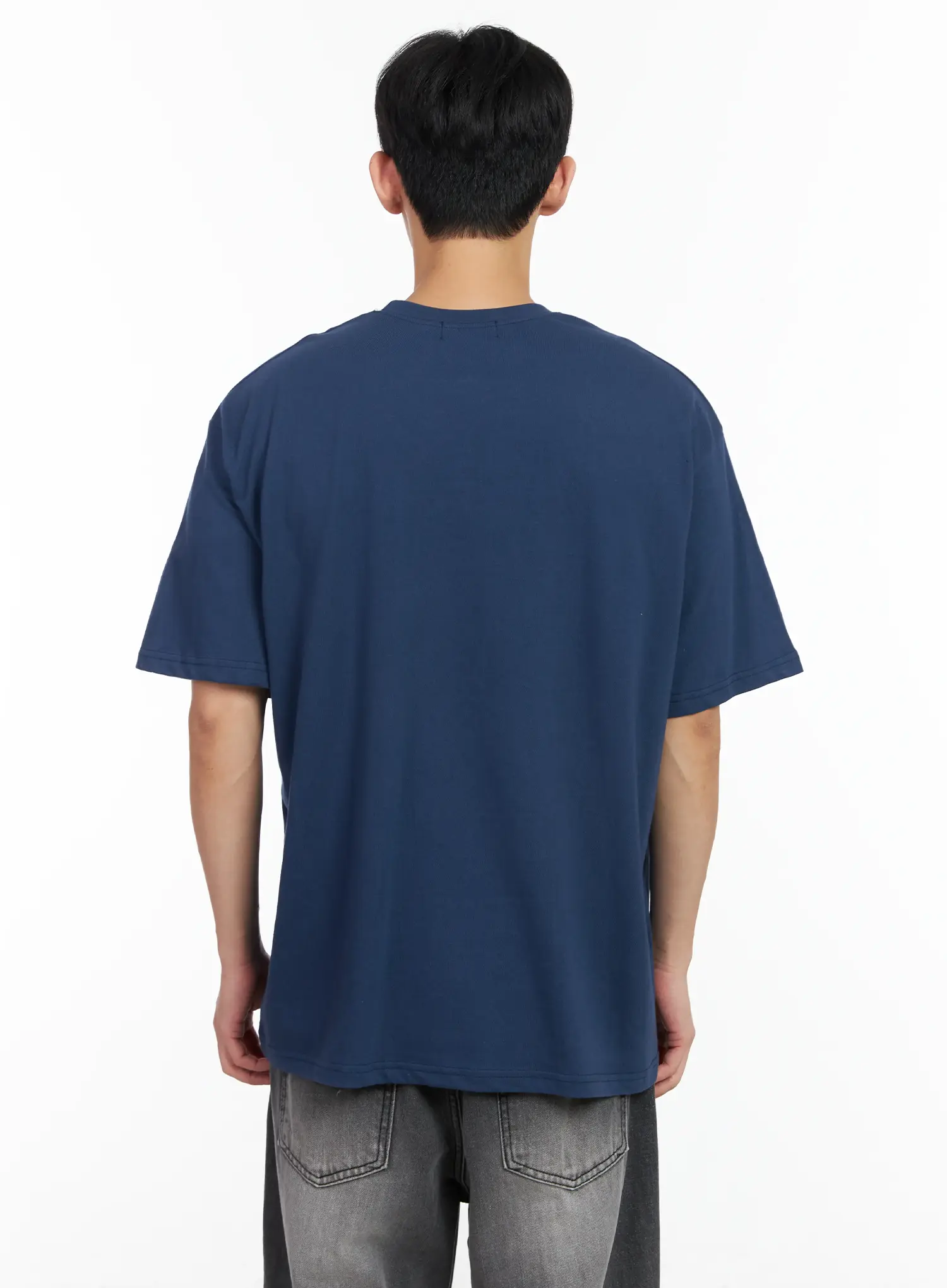 Men's Graphic Oversized T-Shirt IM523 - Image 5