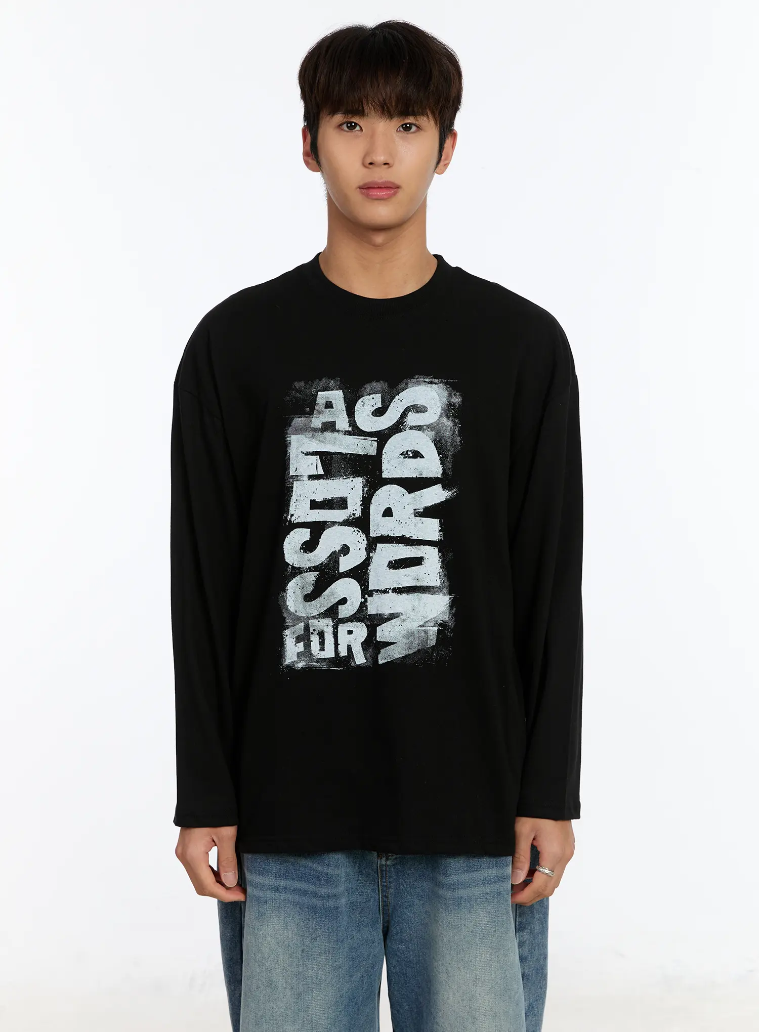 Men's Graphic Print Long Sleeve Tee IM530 - Image 13