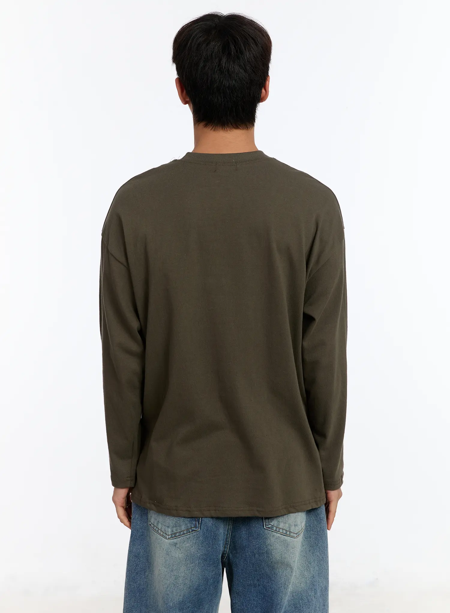 Men's Graphic Print Long Sleeve Tee IM530 - Image 5