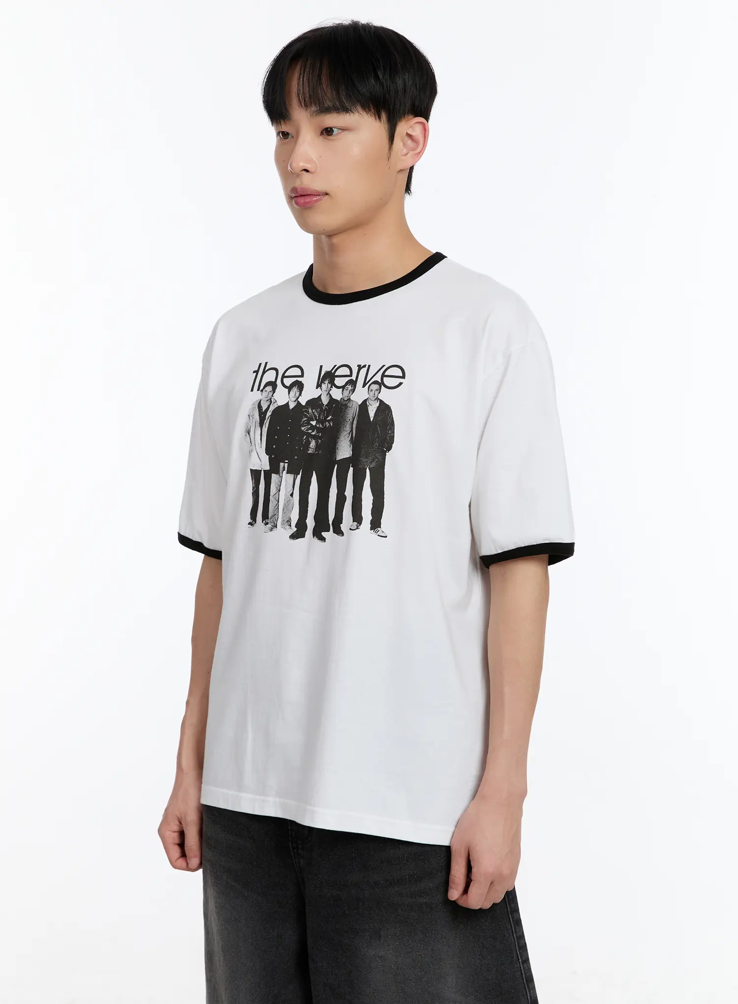 Men's Graphic Print Short Sleeve Tee IA507 - Image 4