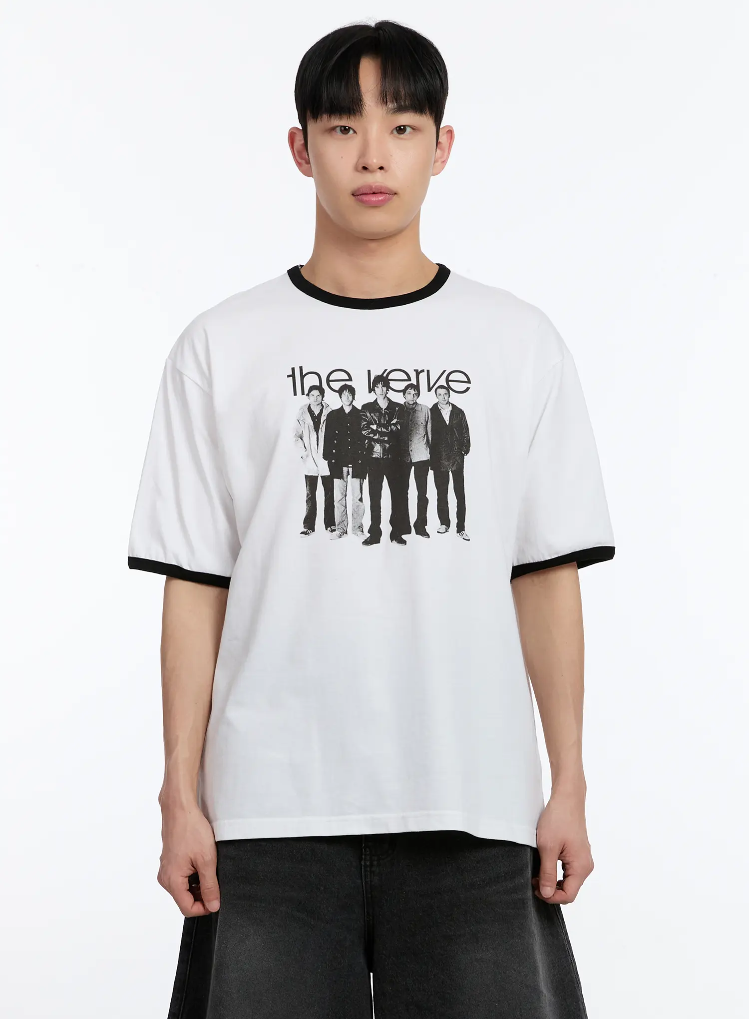 Men's Graphic Print Short Sleeve Tee IA507 - Image 7