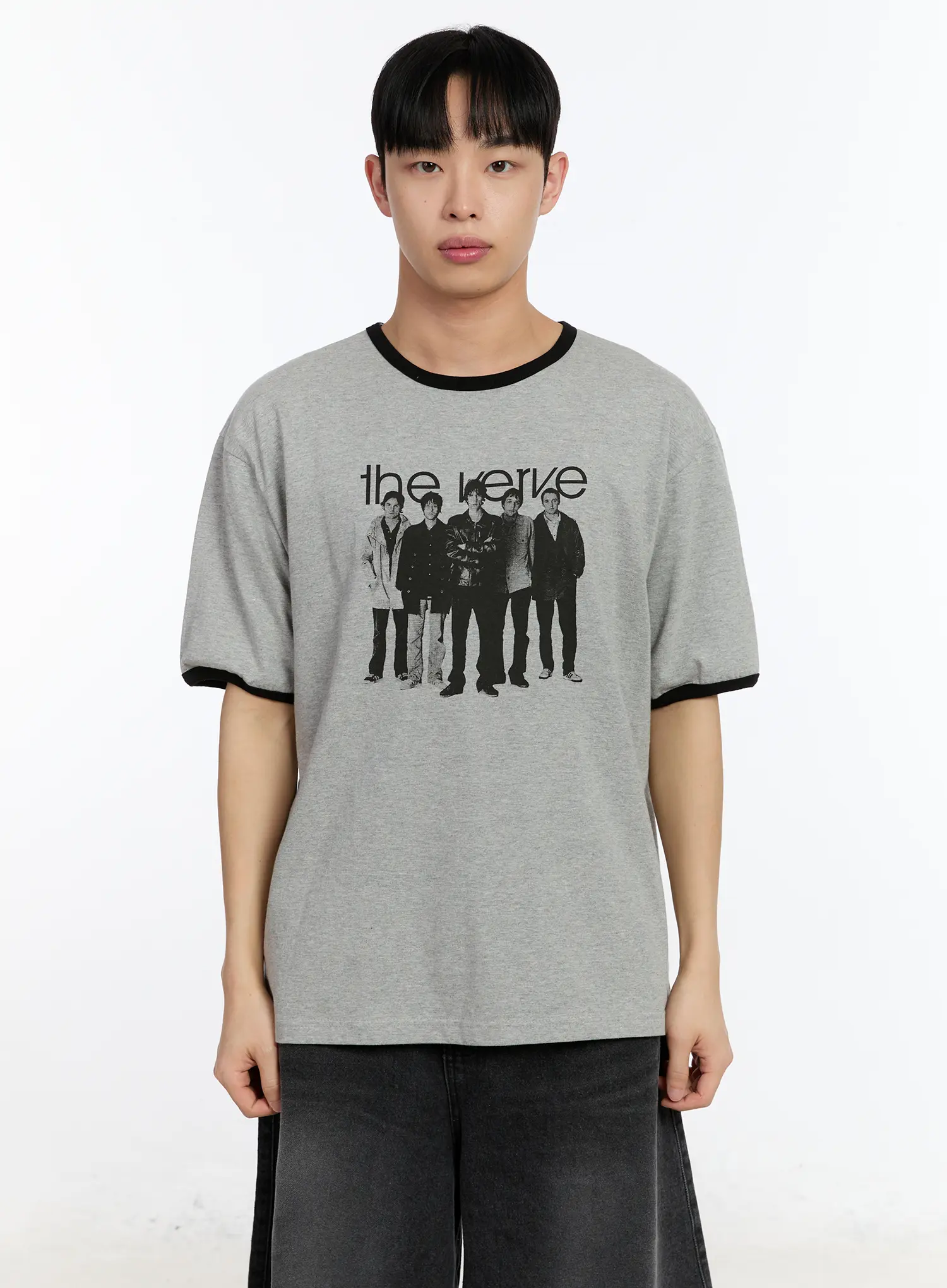 Men's Graphic Print Short Sleeve Tee IA507 - Image 9