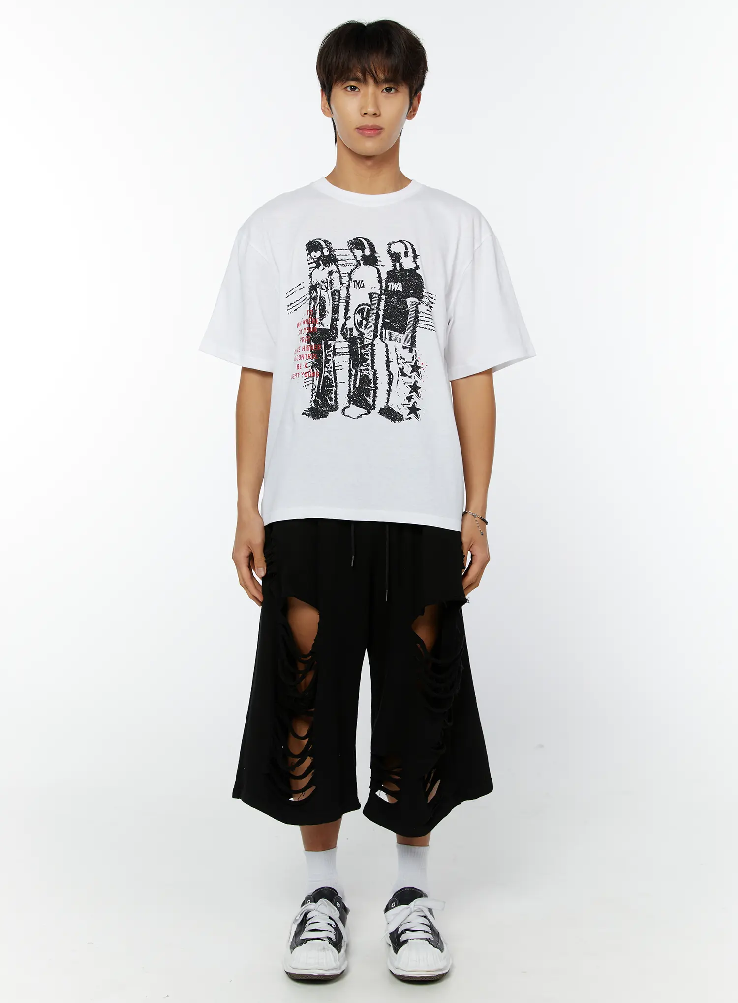 Men's Graphic Short Sleeve Tee IY514 - Image 4