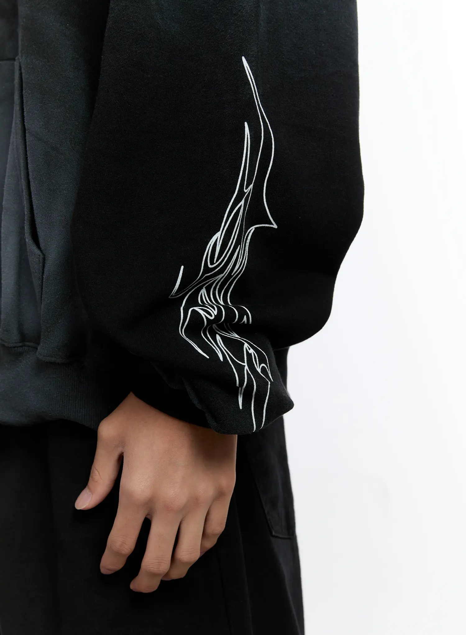 Men's Graphic Zip-Up Hoodie IS530 - Image 16