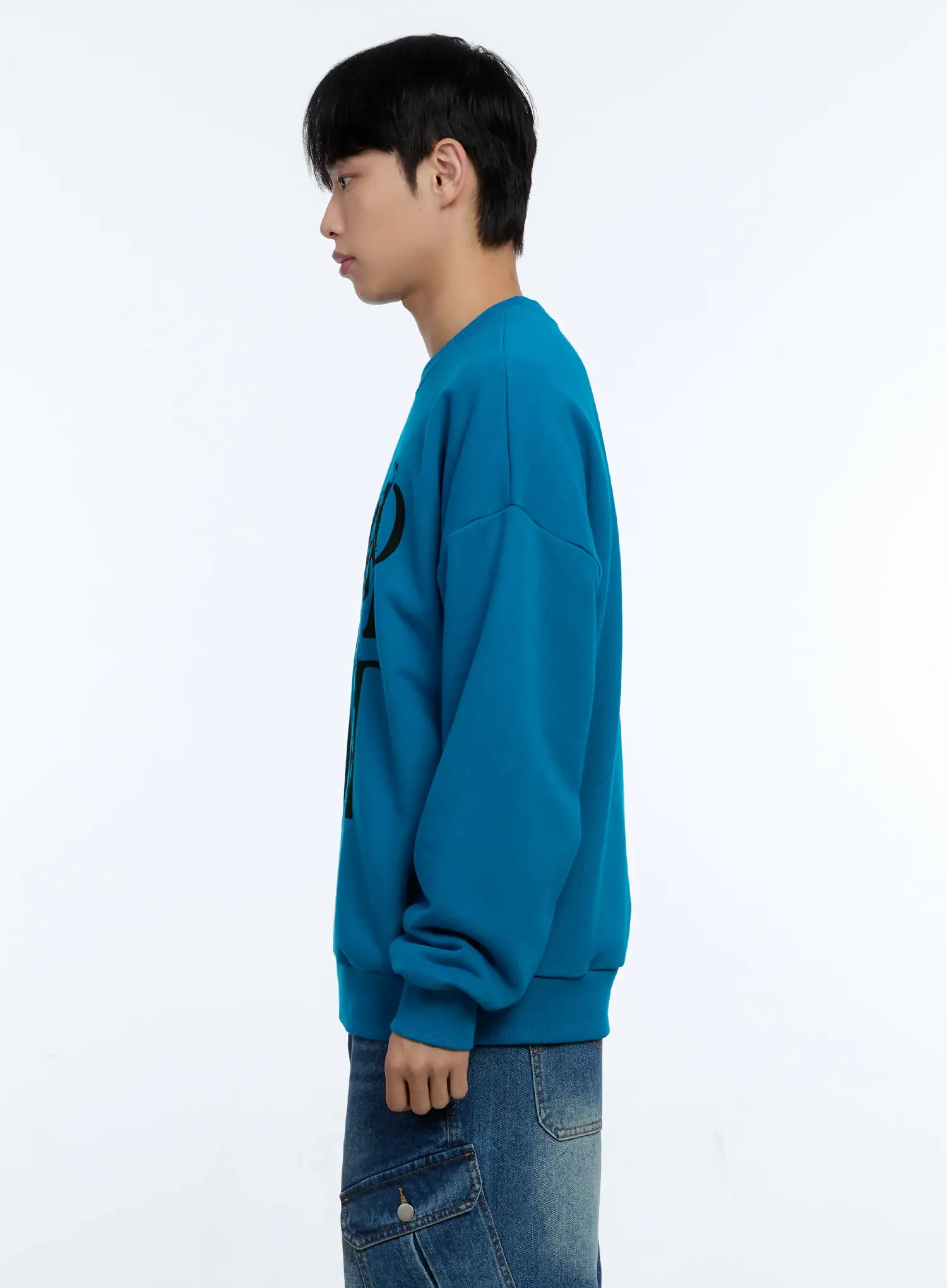 Men's Grunge Graphic Sweatshirt IG515 - Image 6