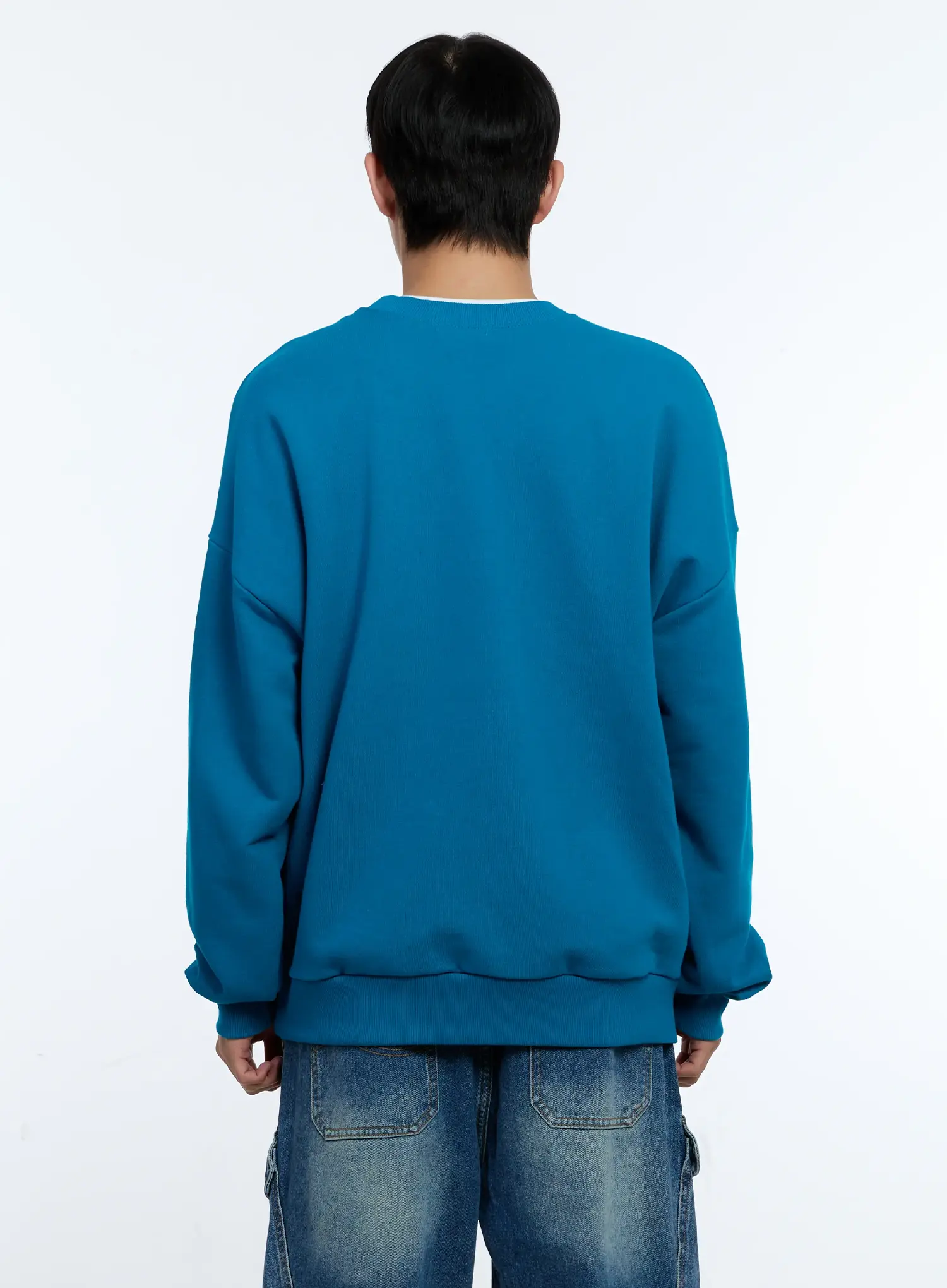 Men's Grunge Graphic Sweatshirt IG515 - Image 7