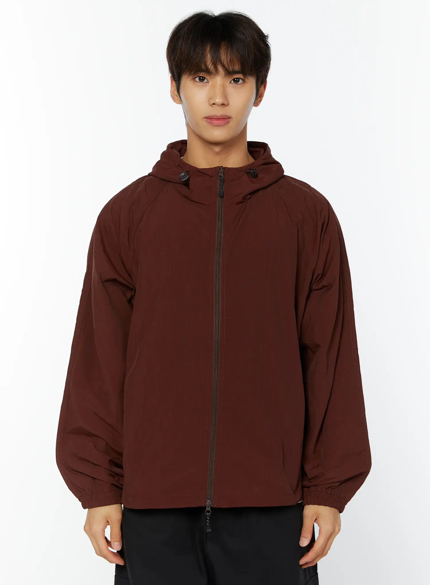 Men's Hooded Windbreaker IY514 - Image 14
