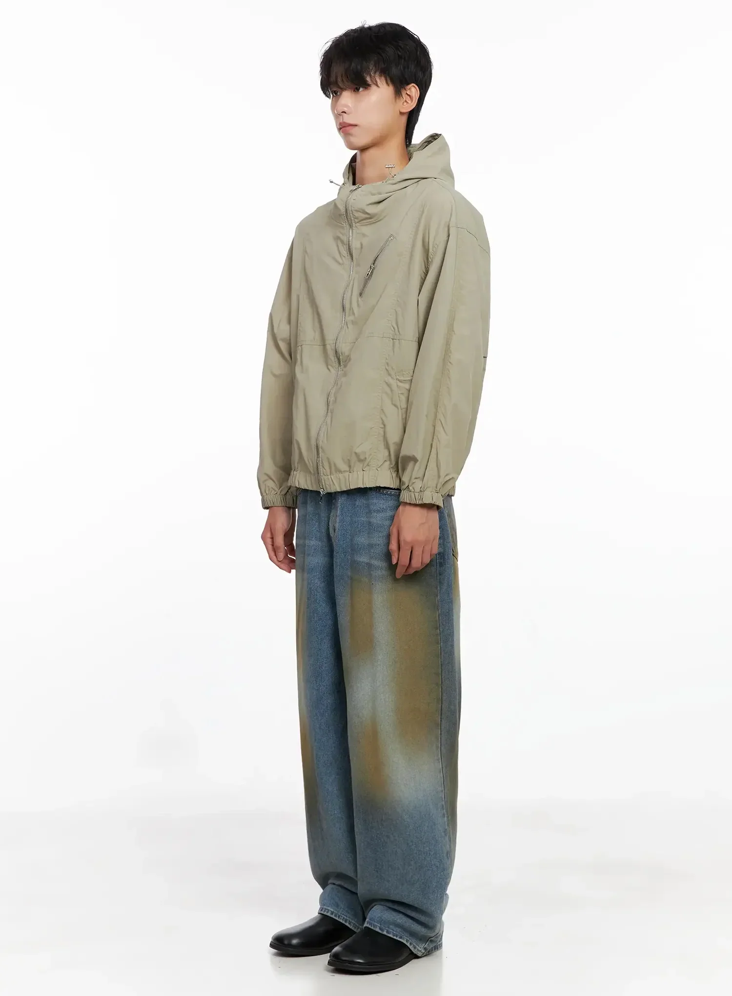Men's Lightweight Windbreaker IO516 - Image 10