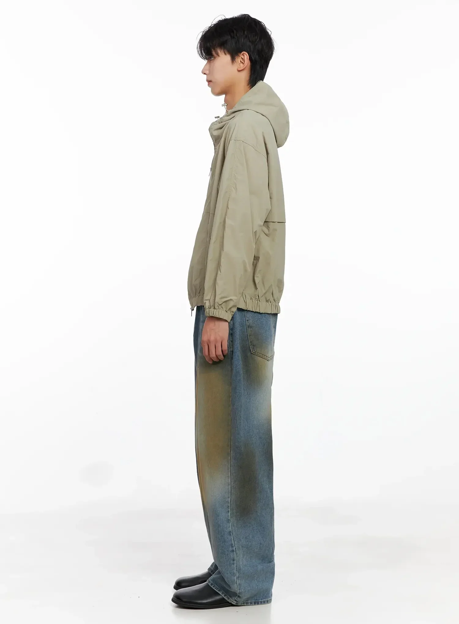Men's Lightweight Windbreaker IO516 - Image 11