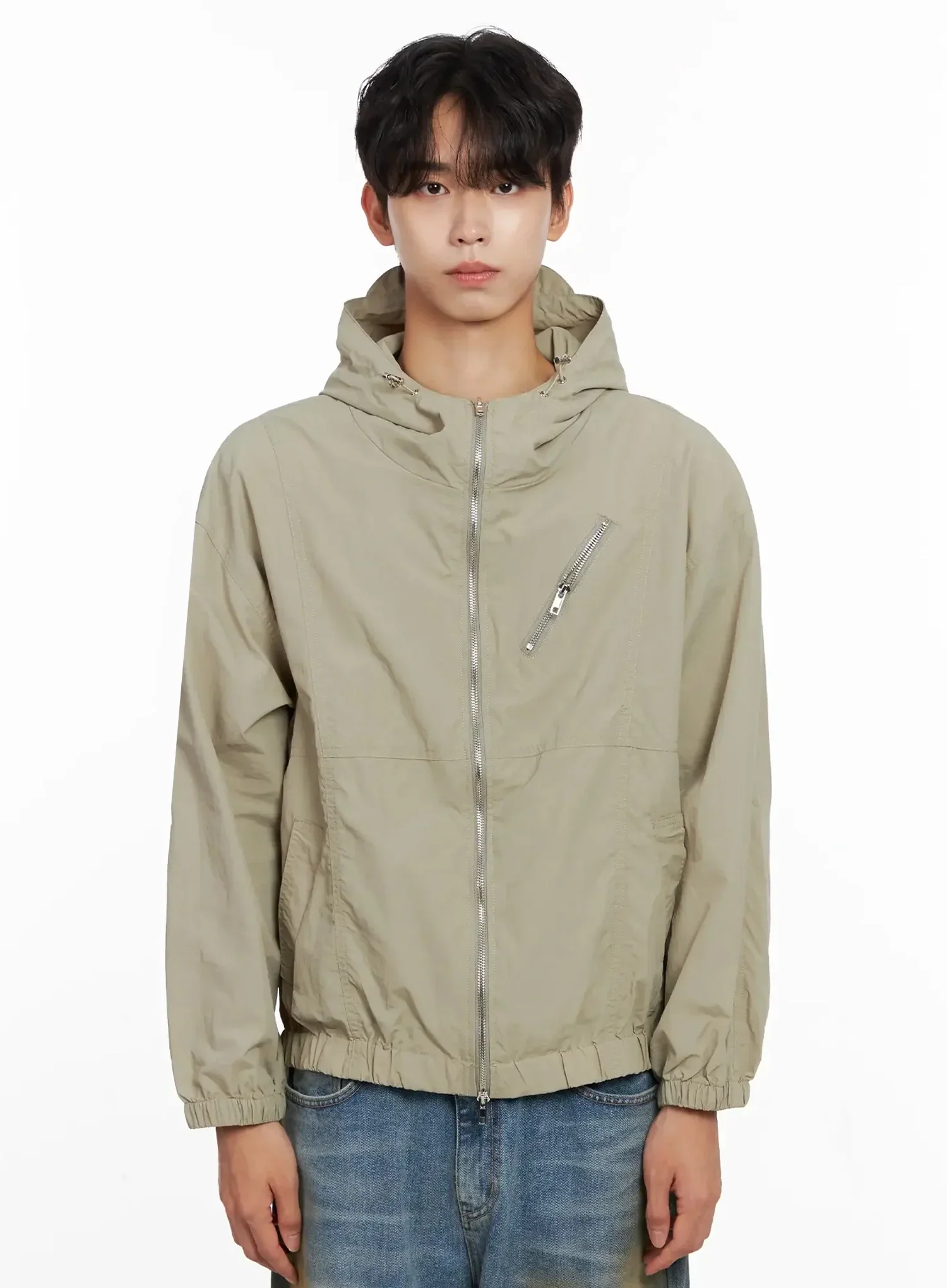 Men's Lightweight Windbreaker IO516 - Image 15