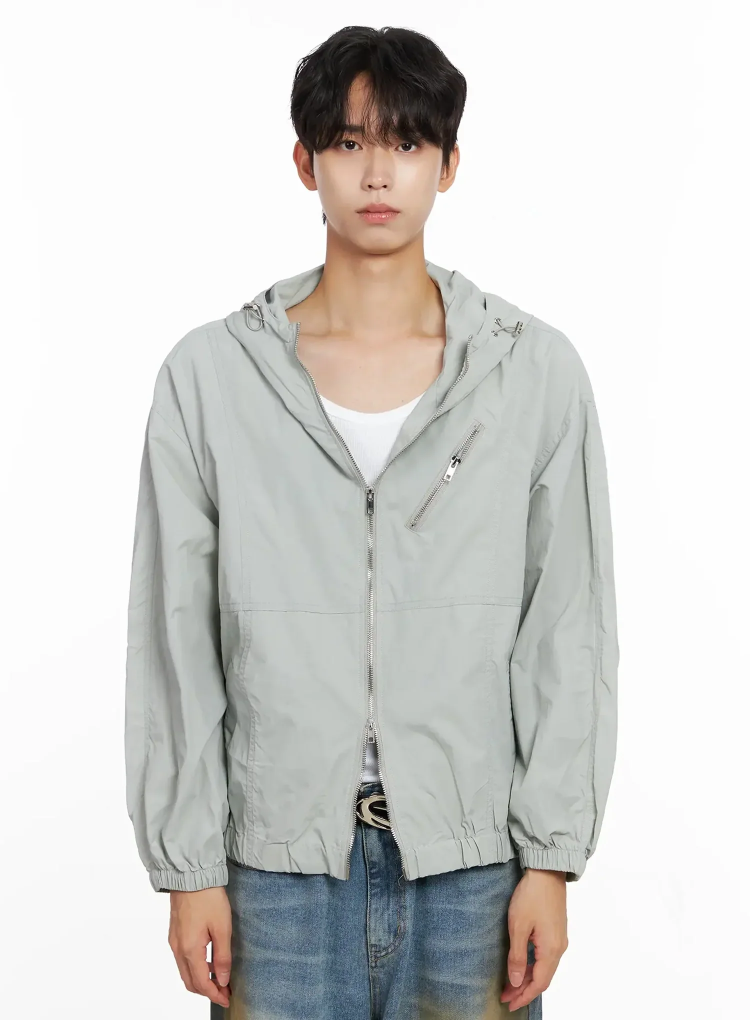 Men's Lightweight Windbreaker IO516 - Image 16
