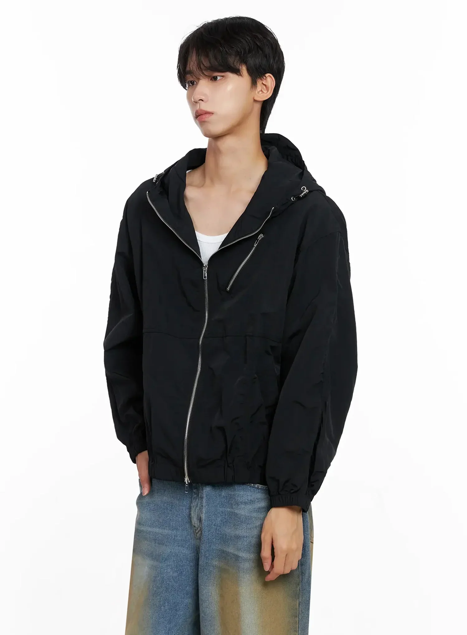Men's Lightweight Windbreaker IO516 - Image 2